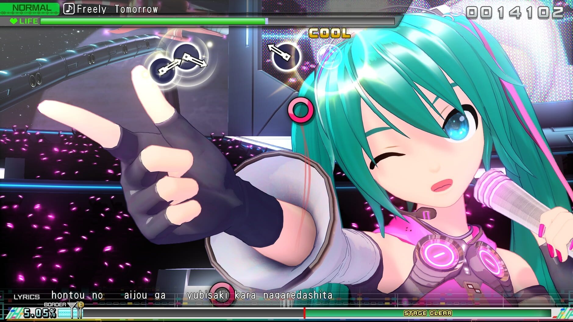 Screenshot for Hatsune Miku: Project Diva Mega Mix+