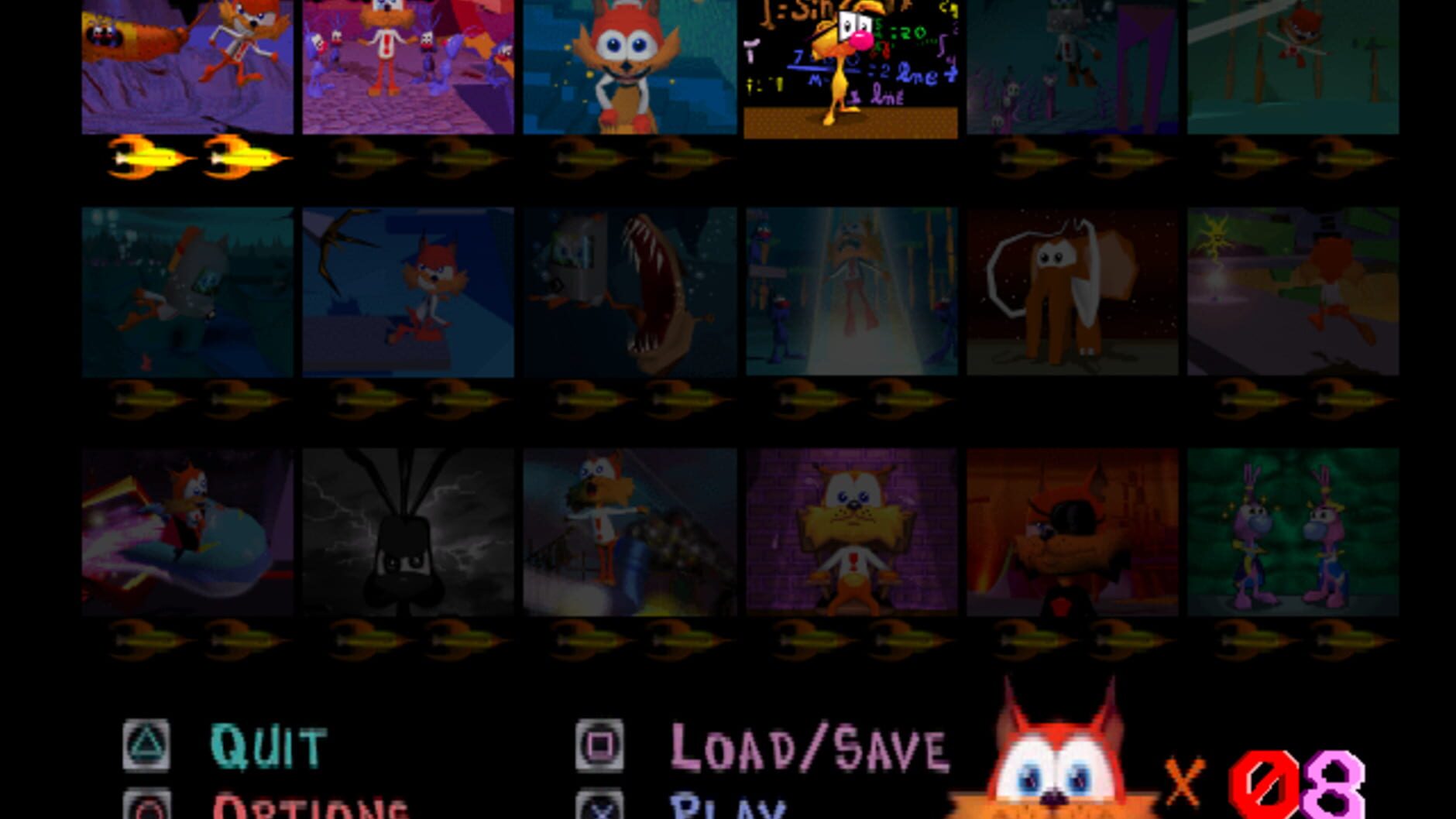 Screenshot for Bubsy 3D