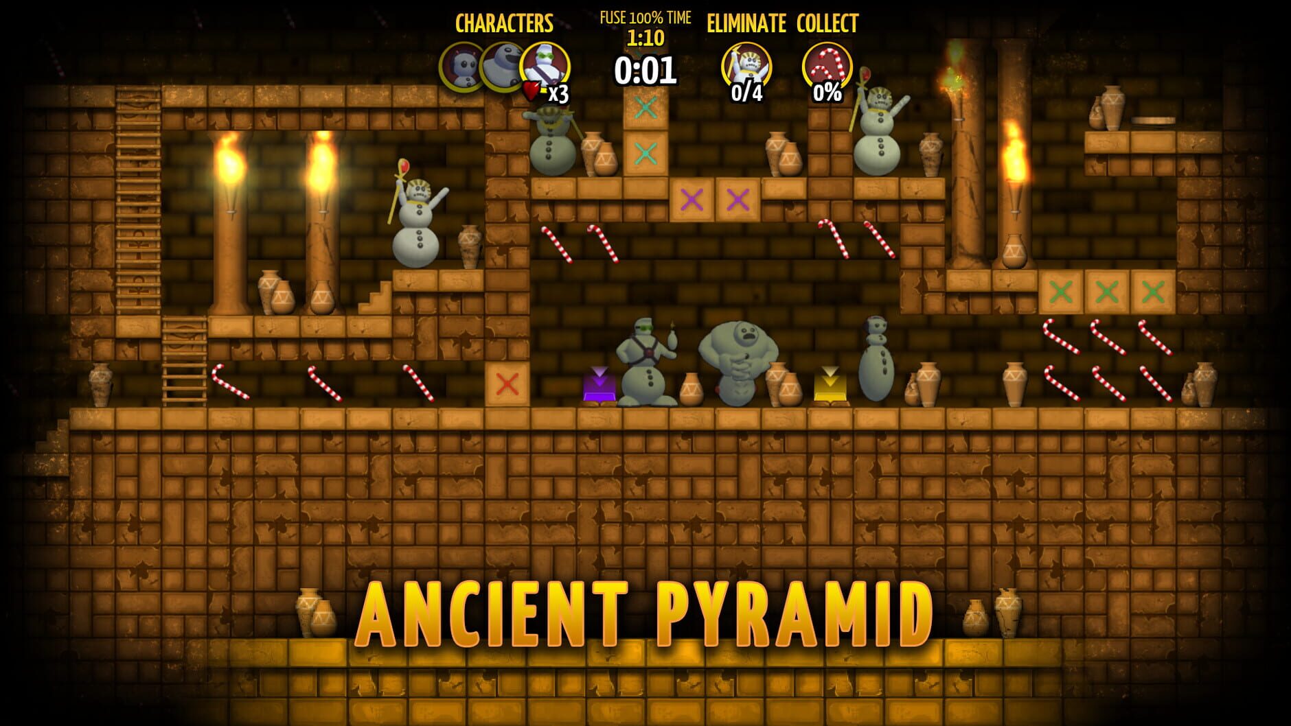 Screenshot for Lost Snowmen