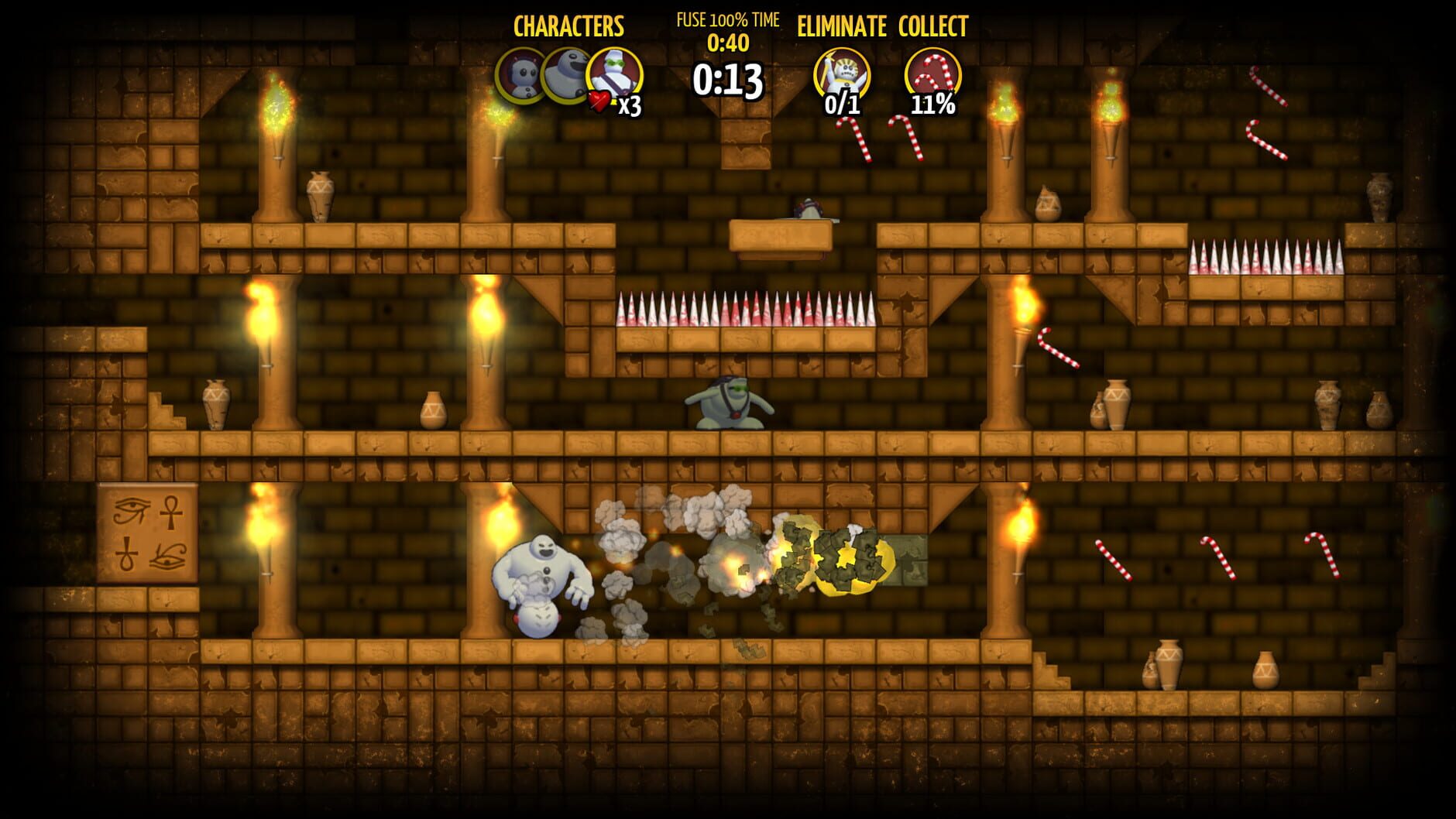 Screenshot for Lost Snowmen