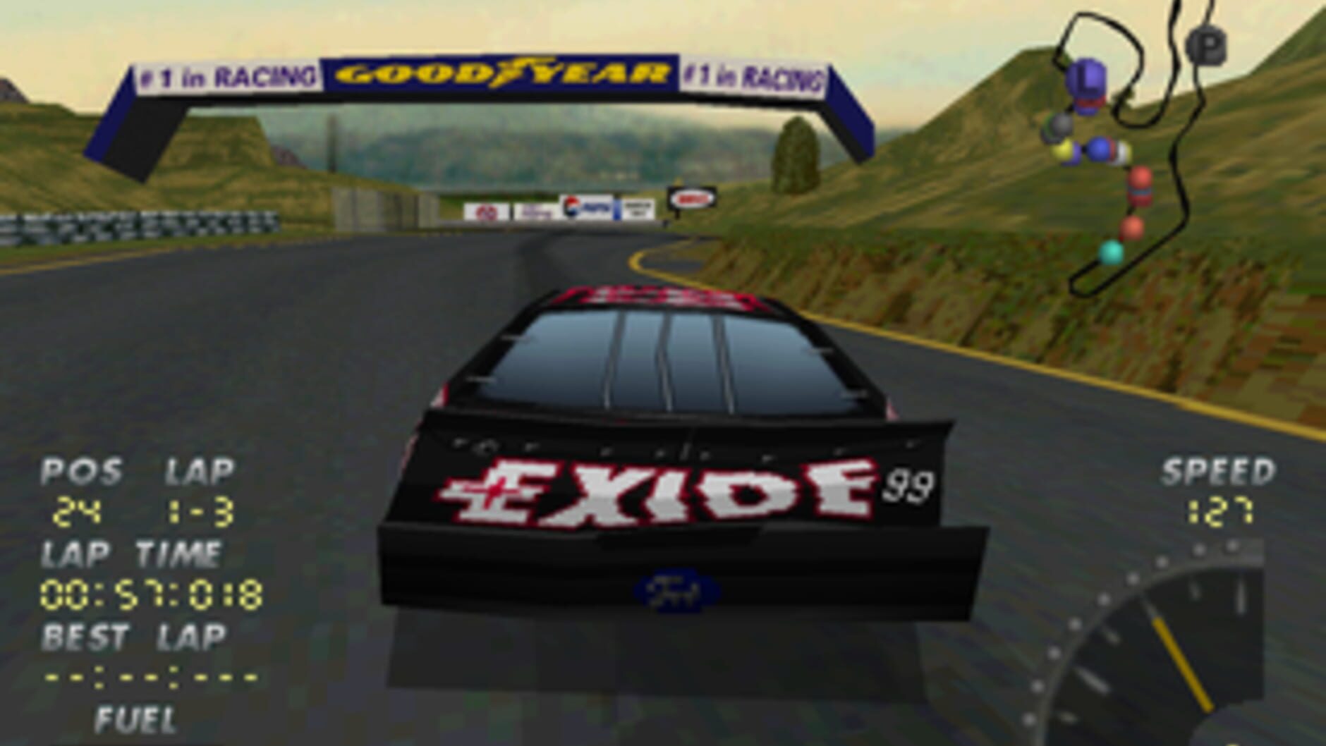 Screenshot for NASCAR 98: Collector's Edition
