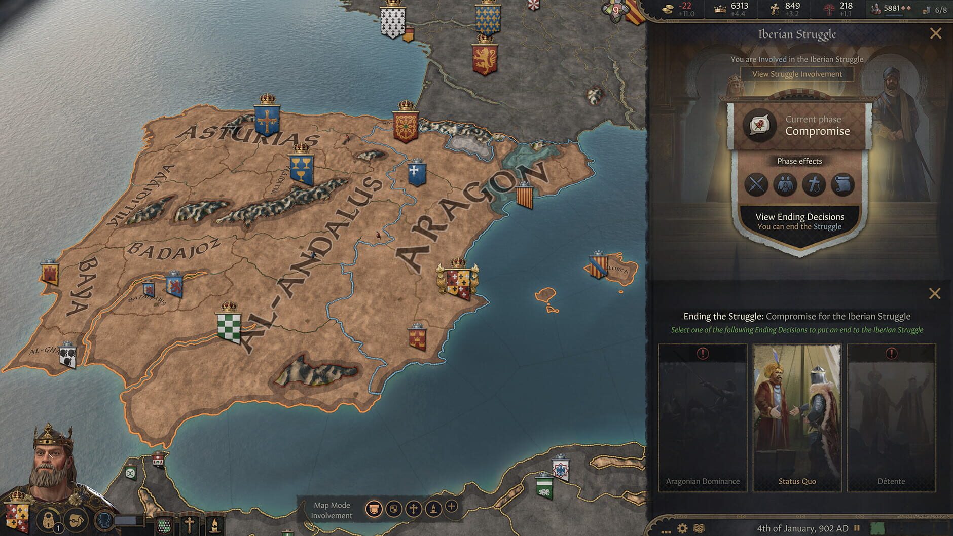 Screenshot for Crusader Kings III: Fate of Iberia