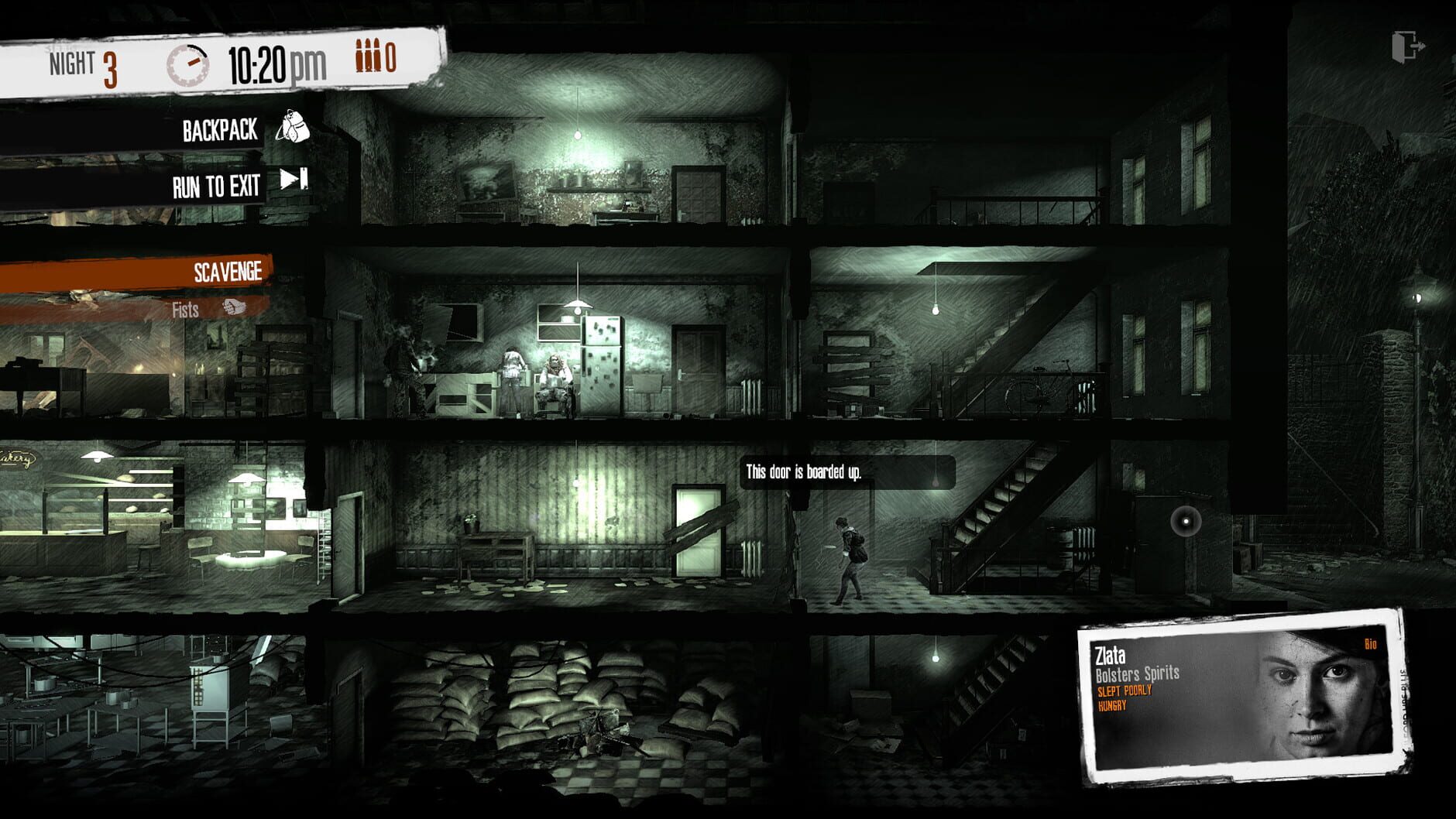 Screenshot for This War of Mine: Final Cut