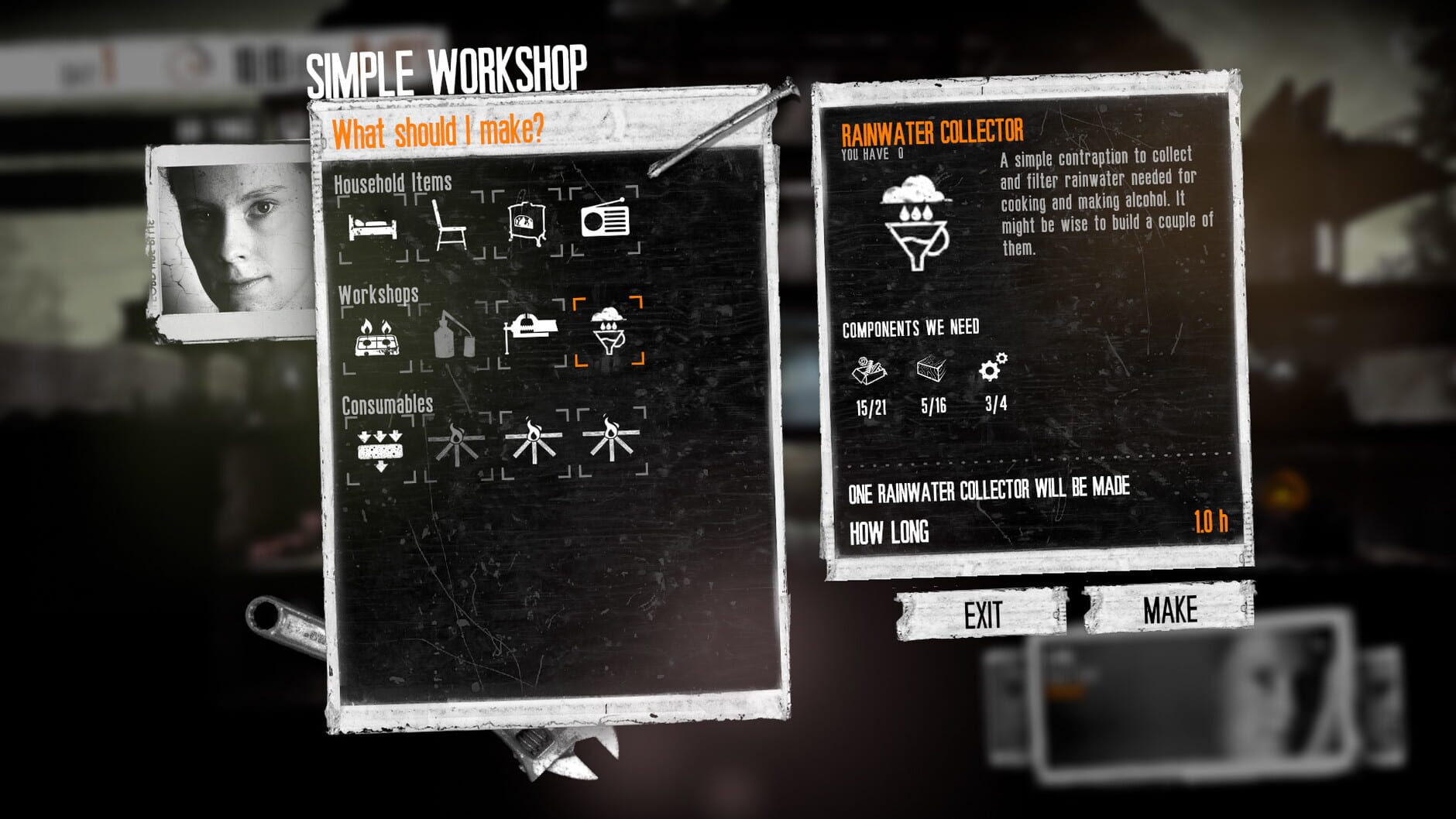 Screenshot for This War of Mine: Final Cut