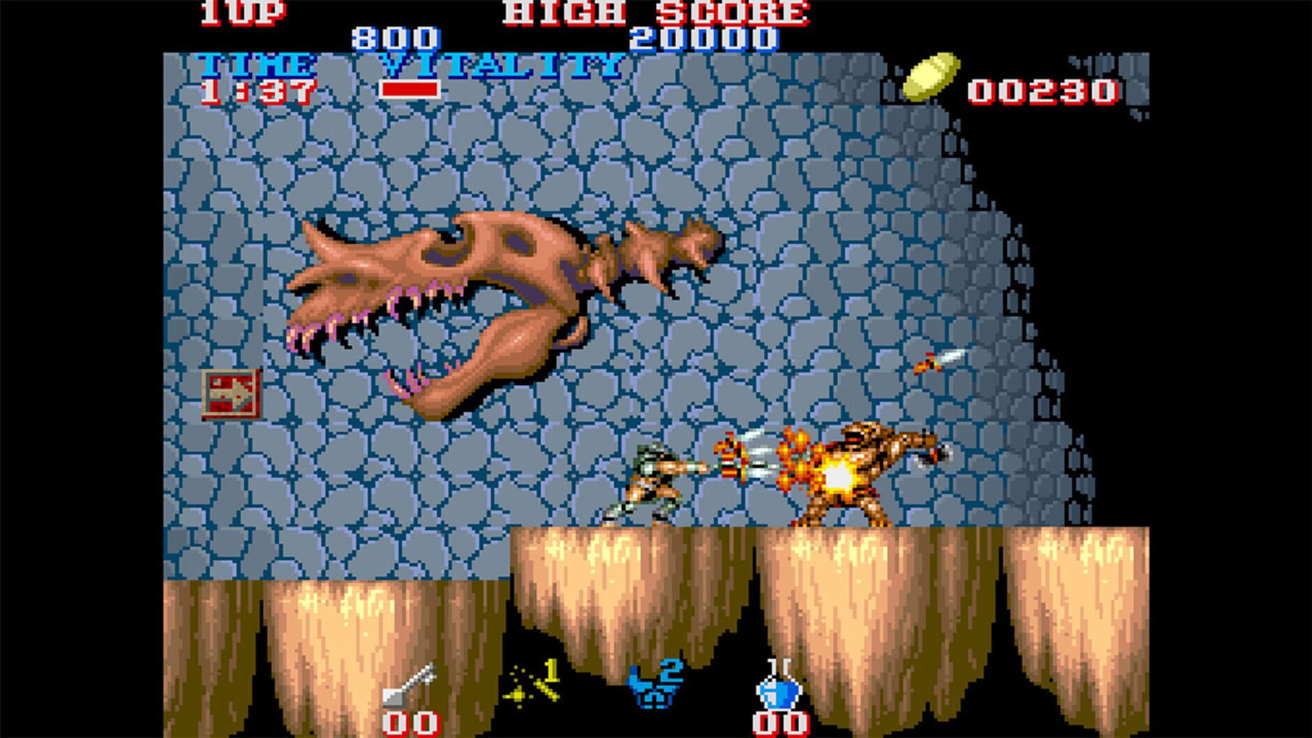 Screenshot for Capcom Arcade 2nd Stadium: Black Tiger