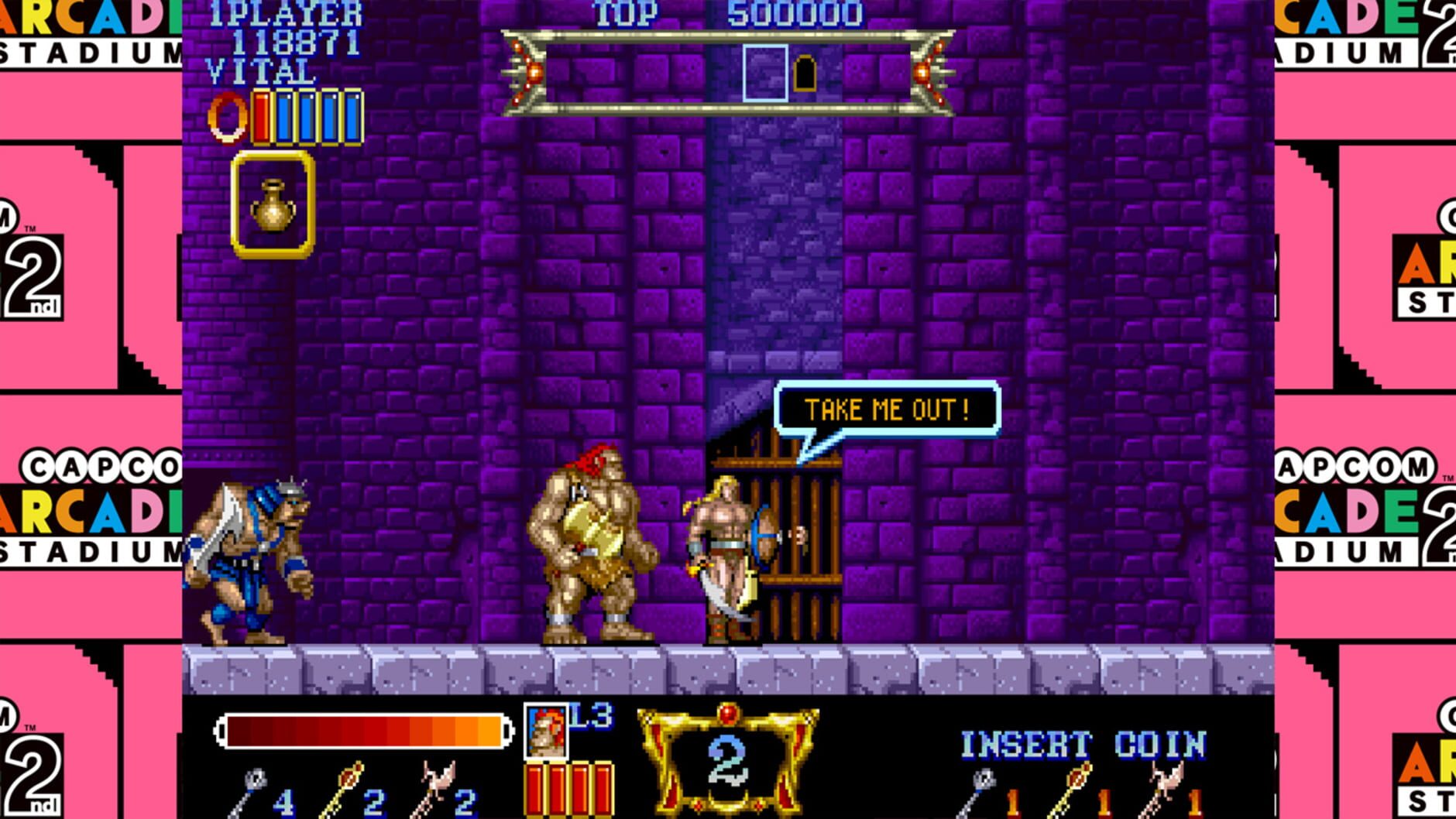 Screenshot for Capcom Arcade 2nd Stadium: A.K.A Magic Sword