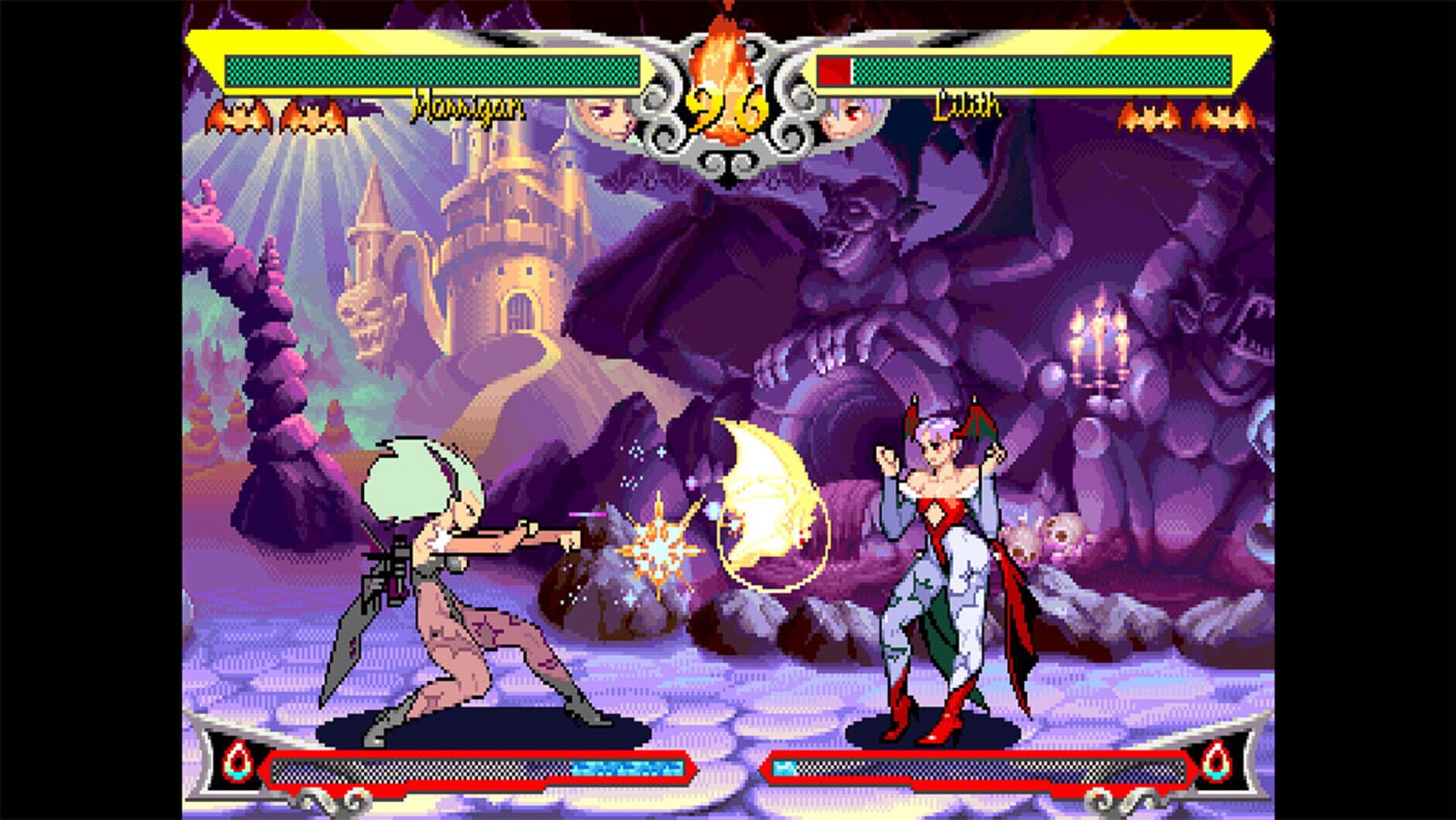 Screenshot for Capcom Arcade 2nd Stadium: A.K.A Vampire Savior - The Lord of Vampire