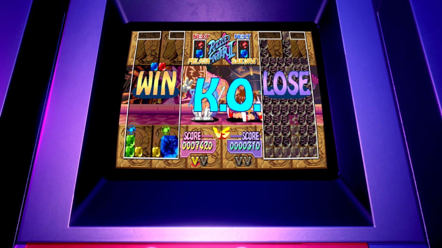 Screenshot for Capcom Arcade 2nd Stadium: Super Puzzle Fighter II Turbo