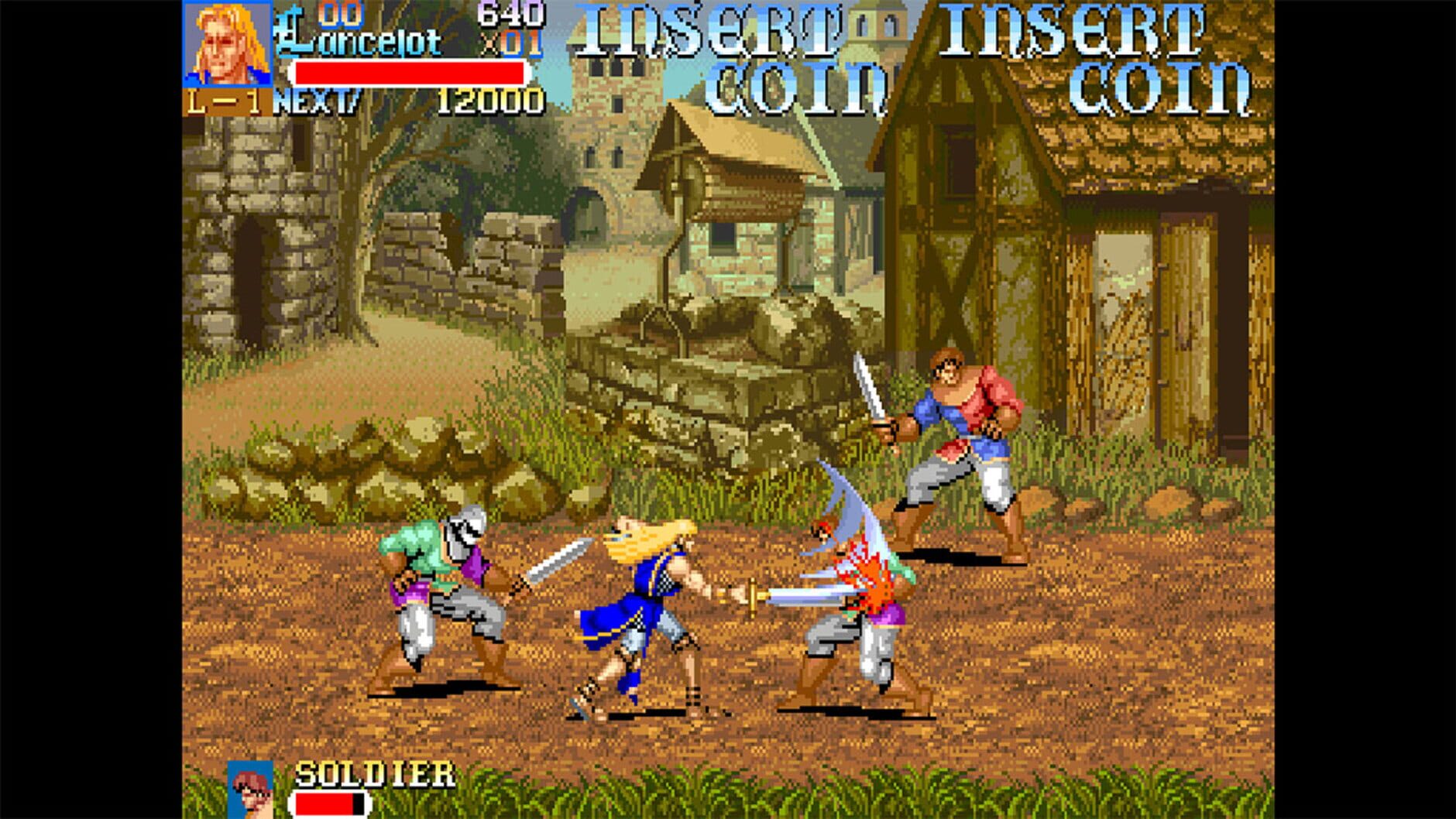 Screenshot for Capcom Arcade 2nd Stadium: A.K.A Knights of the Round