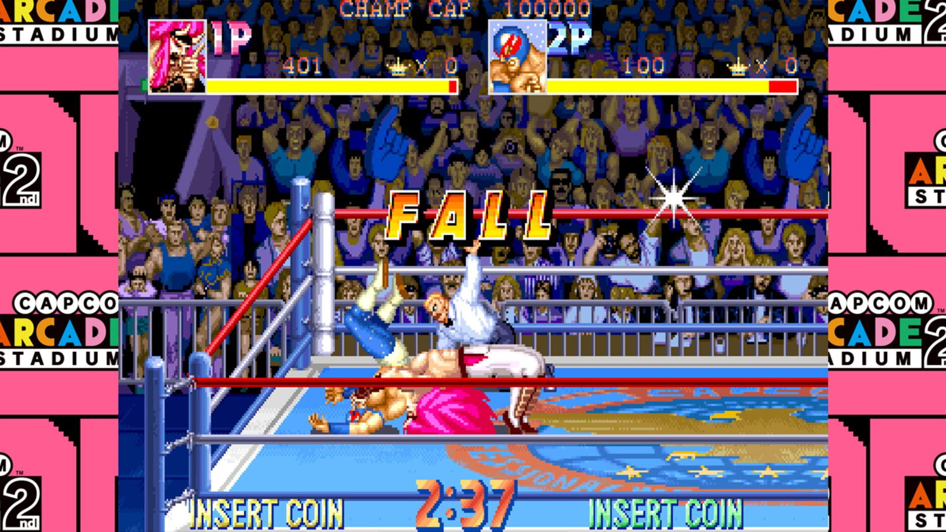 Screenshot for Capcom Arcade 2nd Stadium: Saturday Night Slam Masters