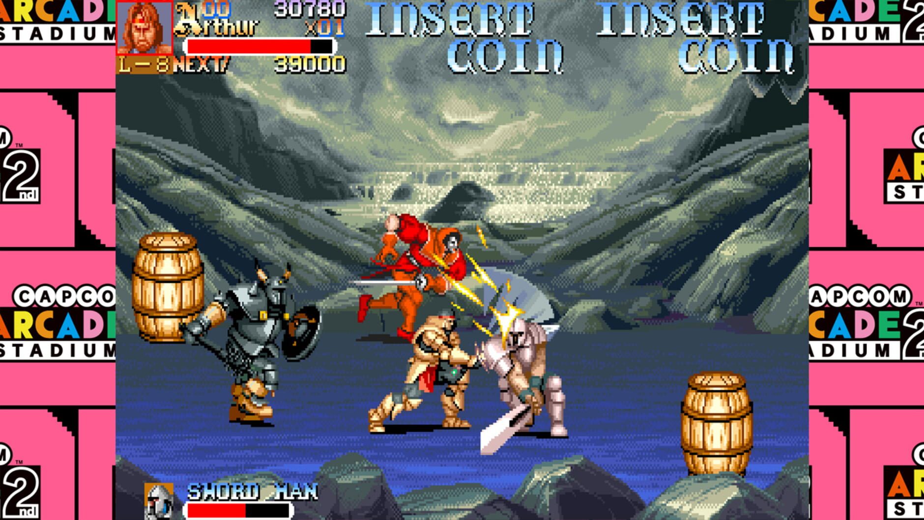 Screenshot for Capcom Arcade 2nd Stadium: A.K.A Knights of the Round