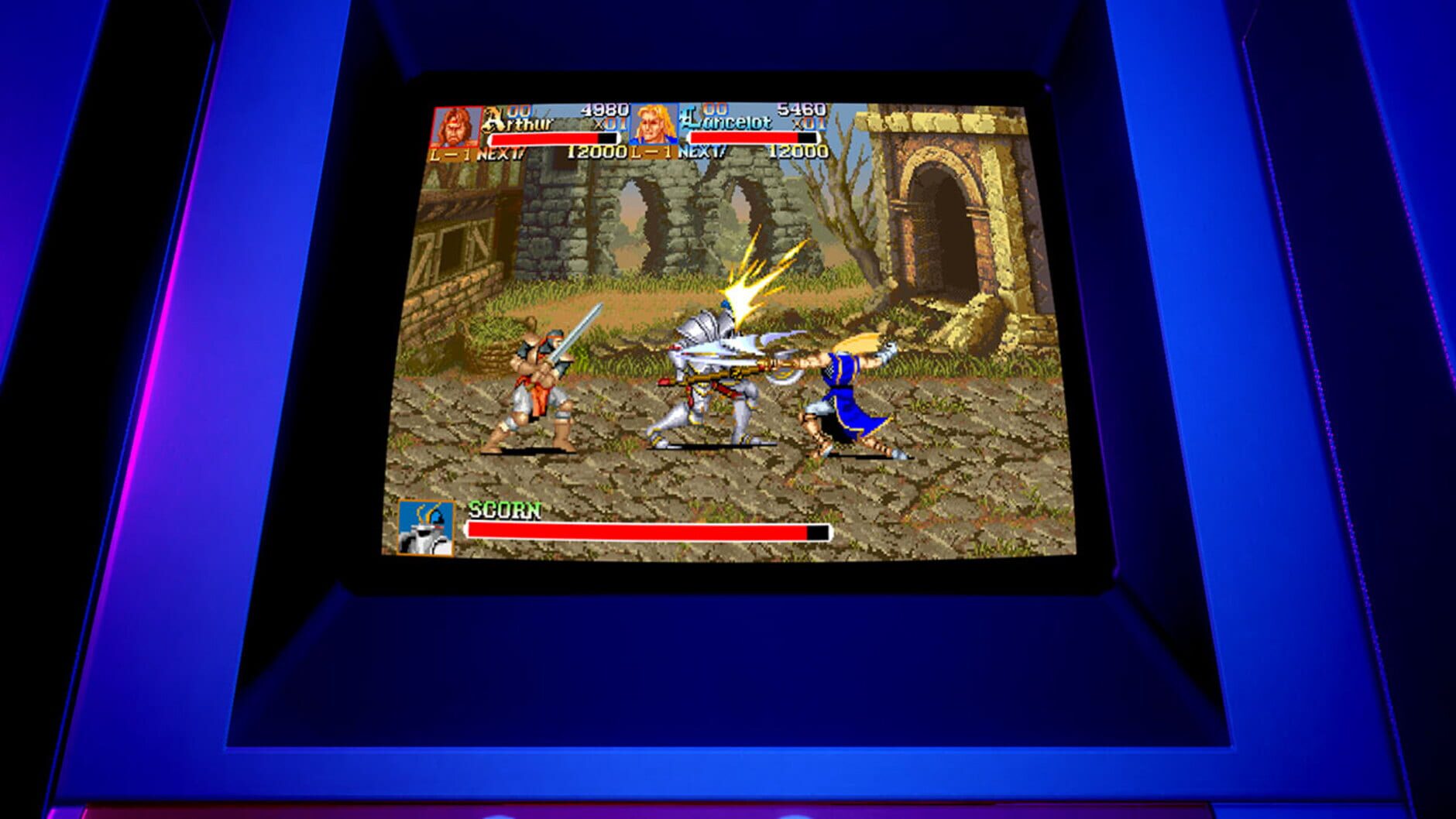 Screenshot for Capcom Arcade 2nd Stadium: A.K.A Knights of the Round
