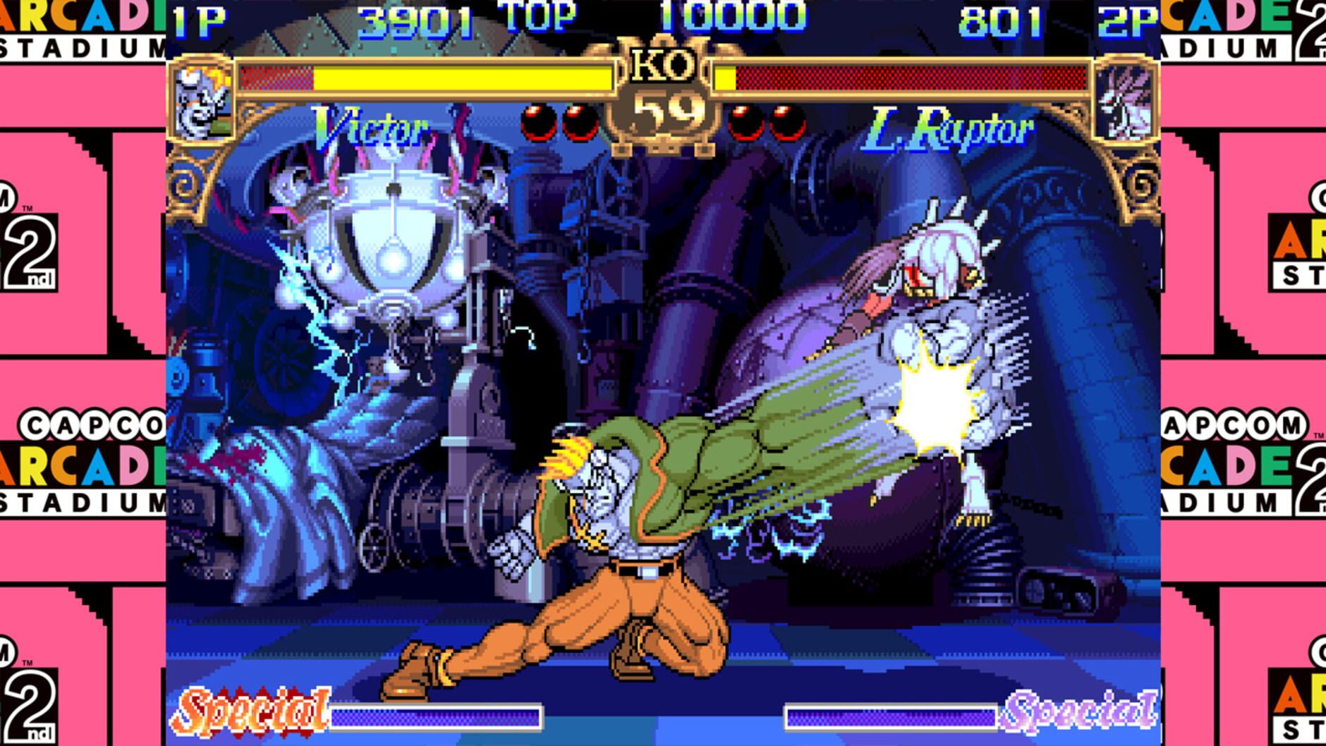 Screenshot for Capcom Arcade 2nd Stadium: Darkstalkers - The Night Warriors
