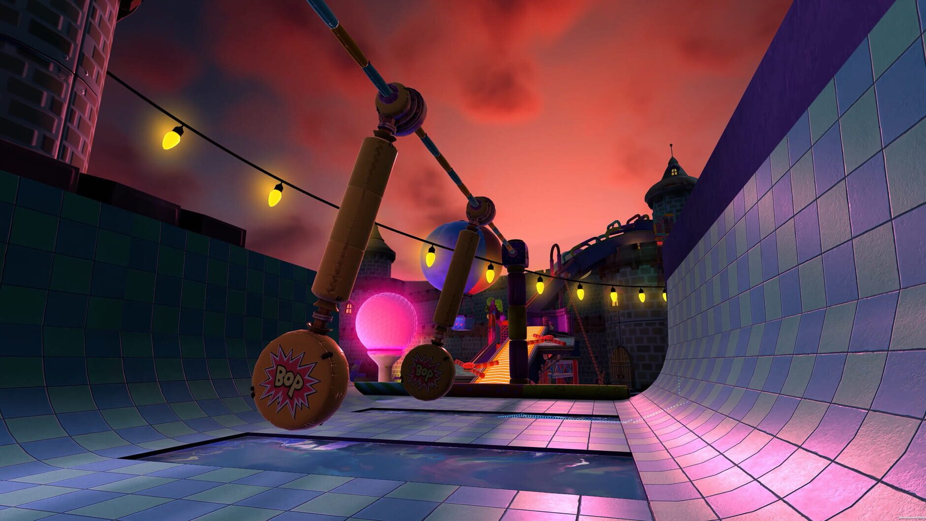Screenshot for Golf With Your Friends: Bouncy Castle Course