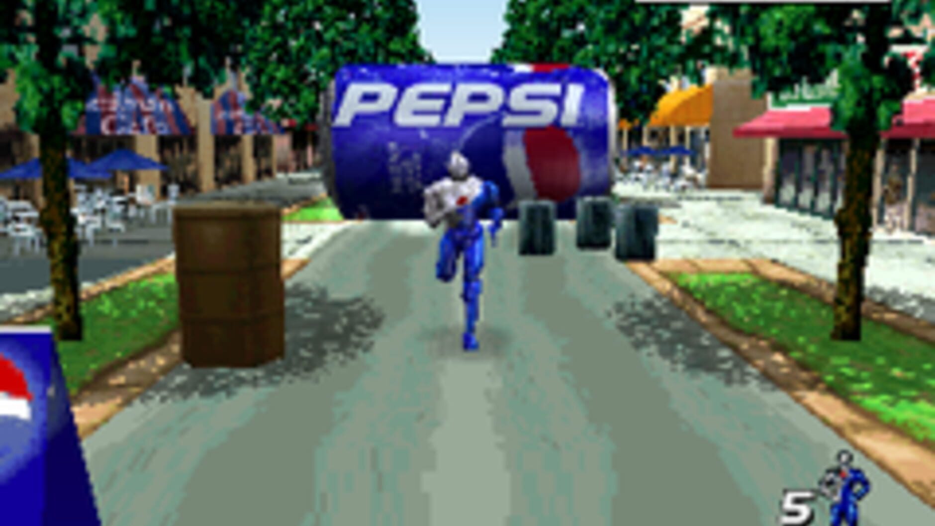Screenshot for Pepsiman
