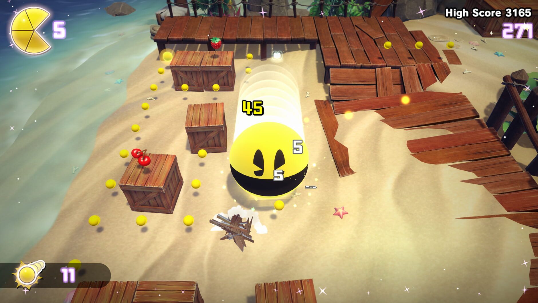 Screenshot for Pac-Man World Re-Pac