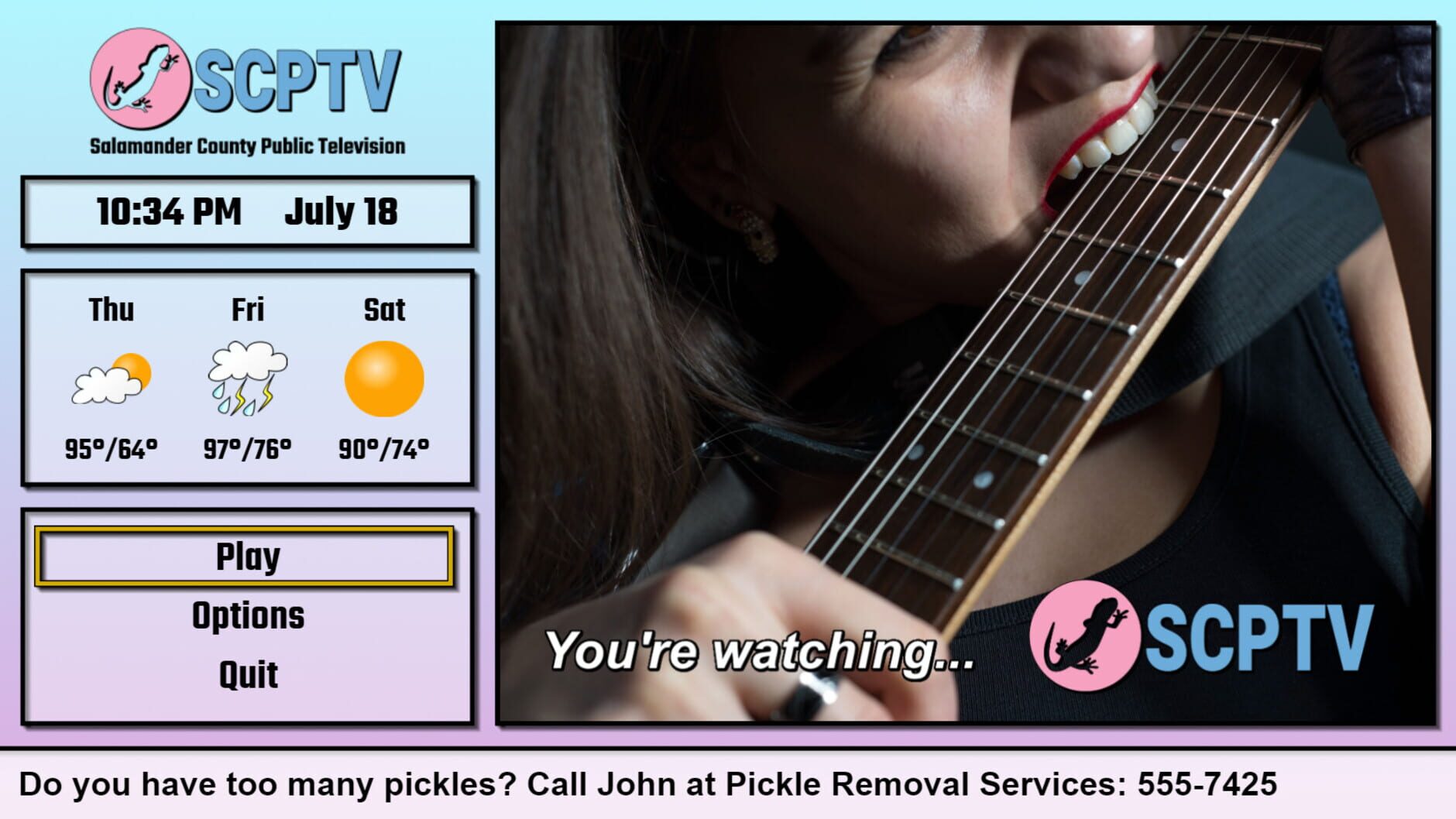 Screenshot for Salamander County Public Television