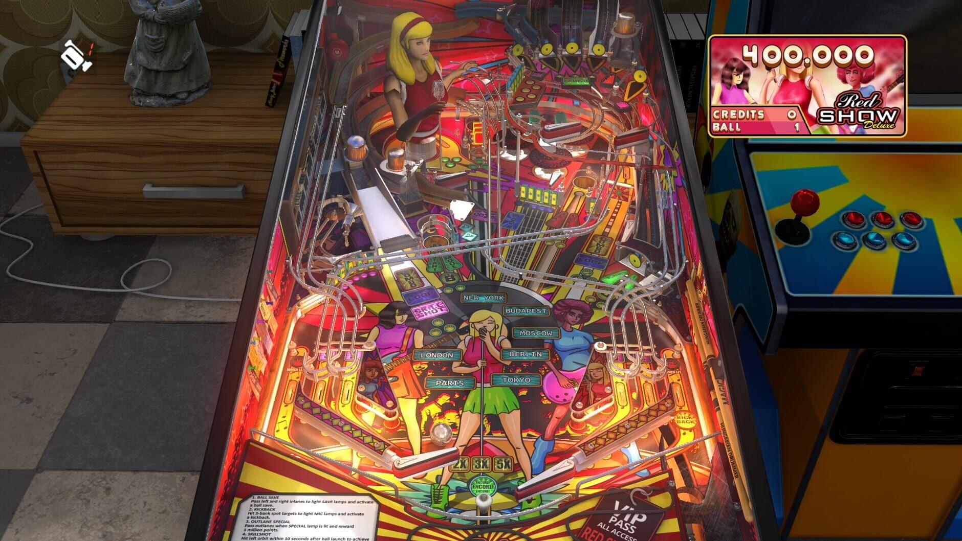 Screenshot for Zaccaria Pinball: Deluxe Tables Pack 1