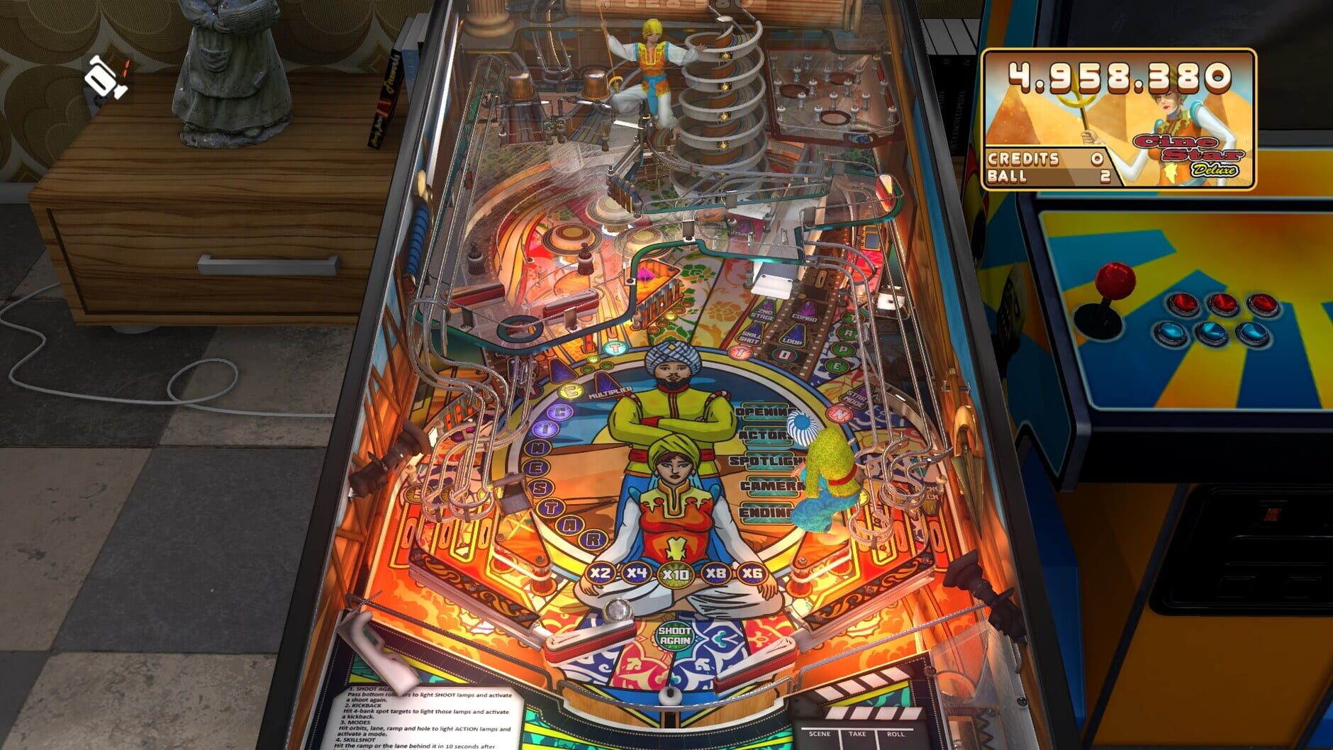 Screenshot for Zaccaria Pinball: Deluxe Tables Pack 1