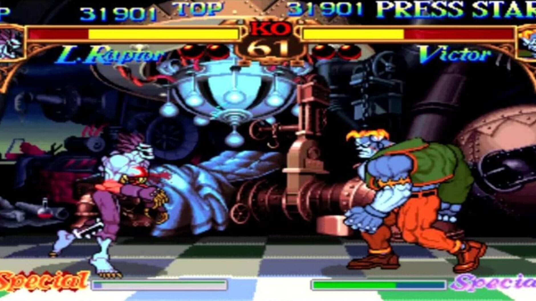 Screenshot for Darkstalkers: The Night Warriors