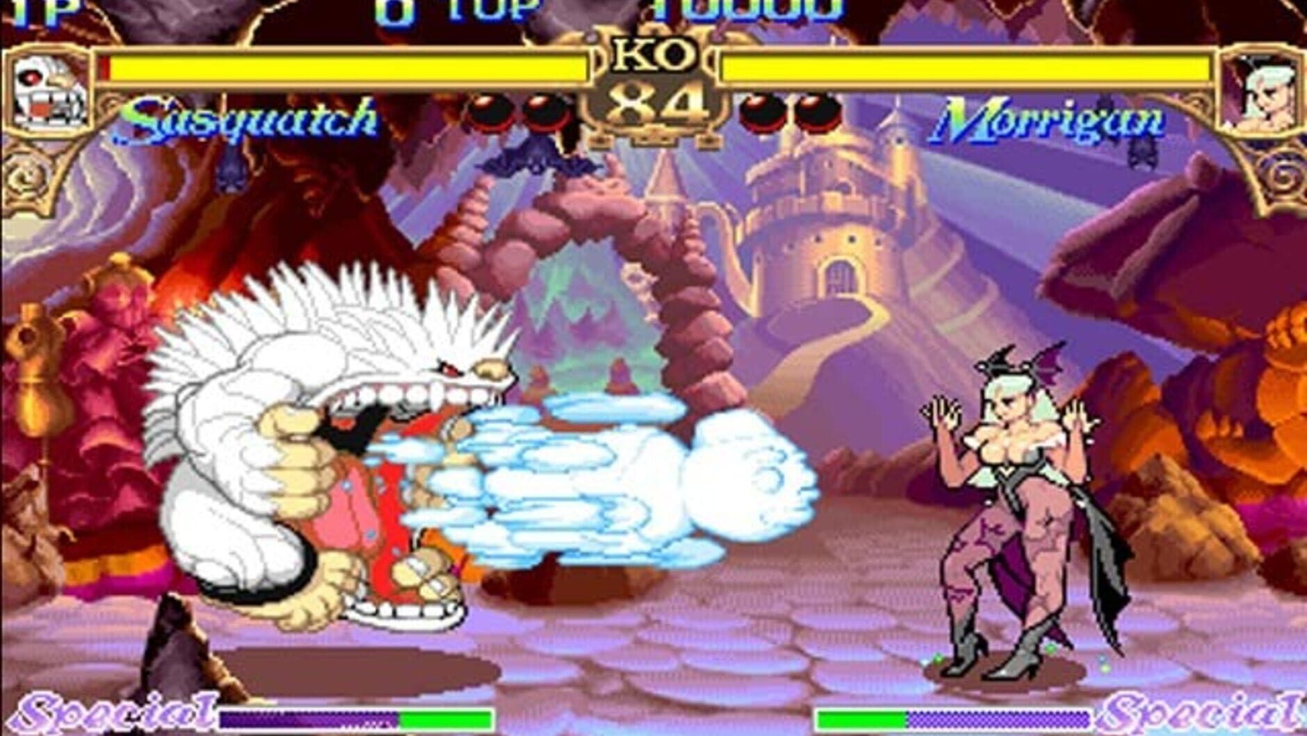 Screenshot for Darkstalkers: The Night Warriors