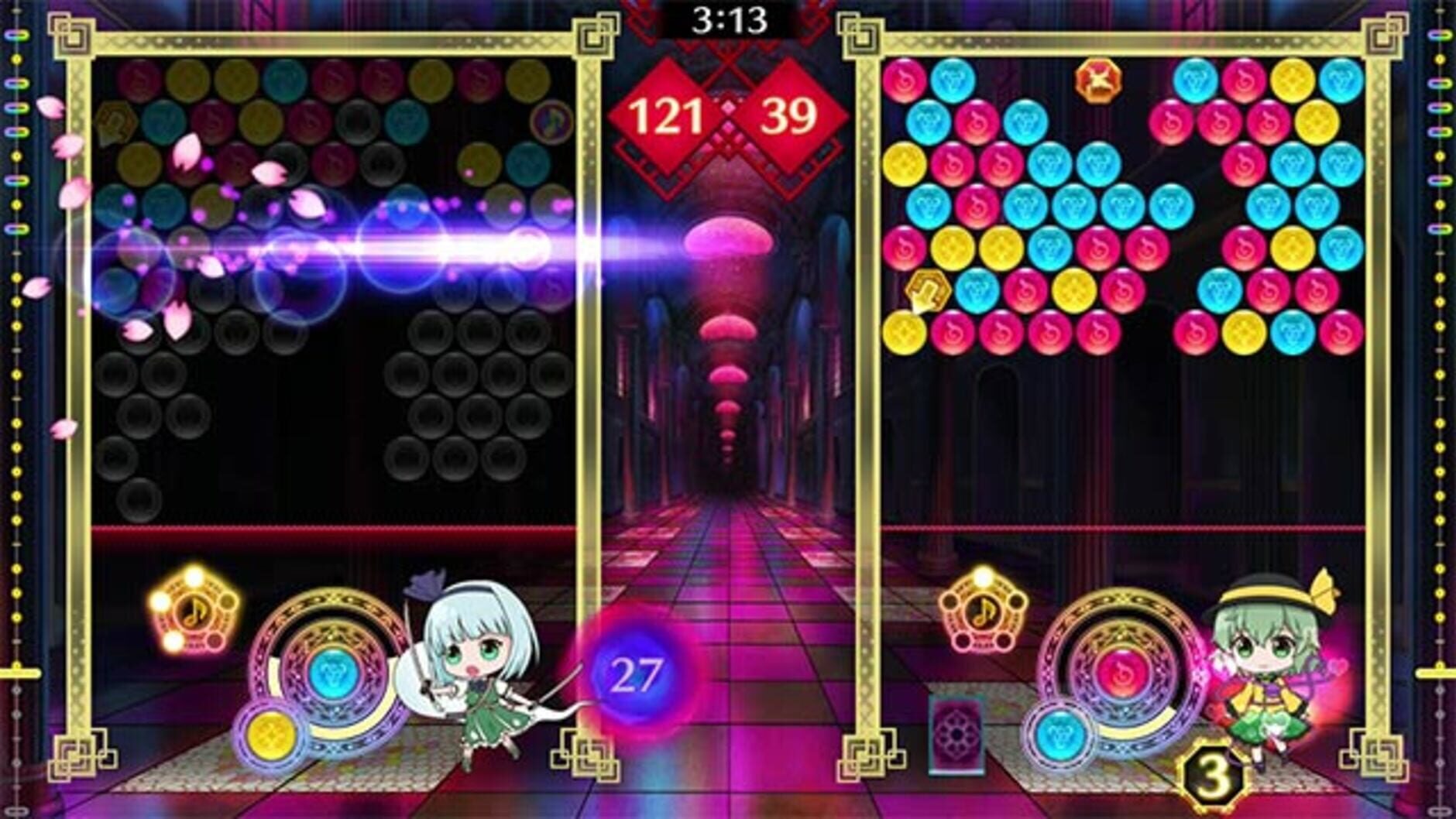 Screenshot for Touhou Spell Bubble