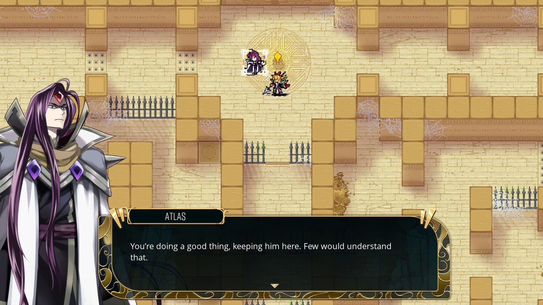 Screenshot for Dark Deity: Suns Out, Swords Out