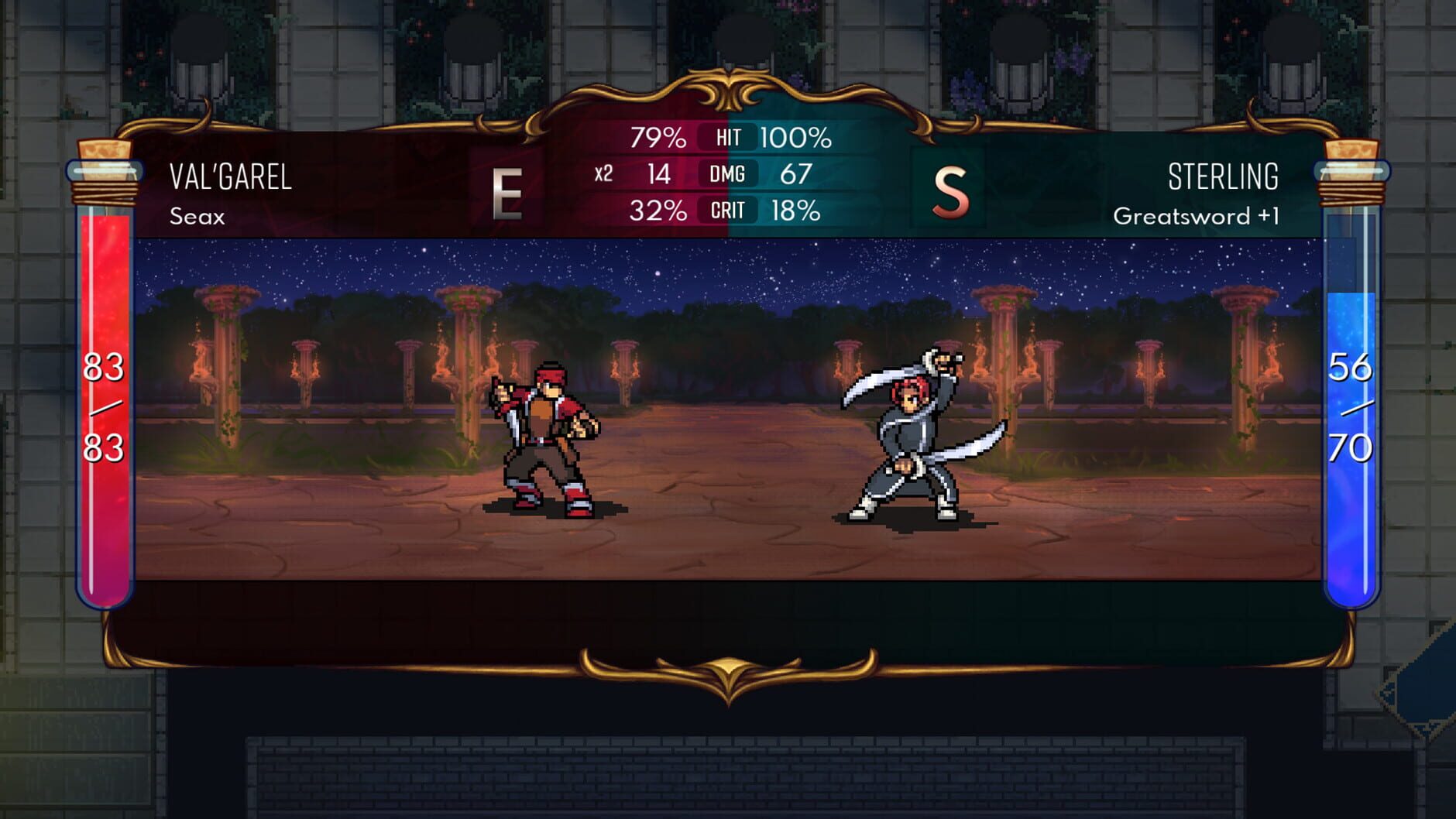 Screenshot for Dark Deity: Suns Out, Swords Out