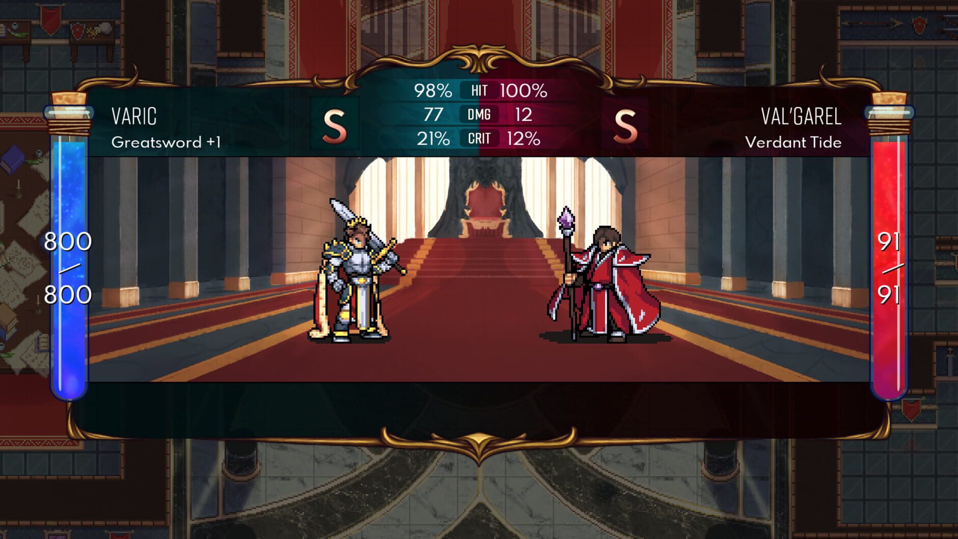 Screenshot for Dark Deity: Suns Out, Swords Out