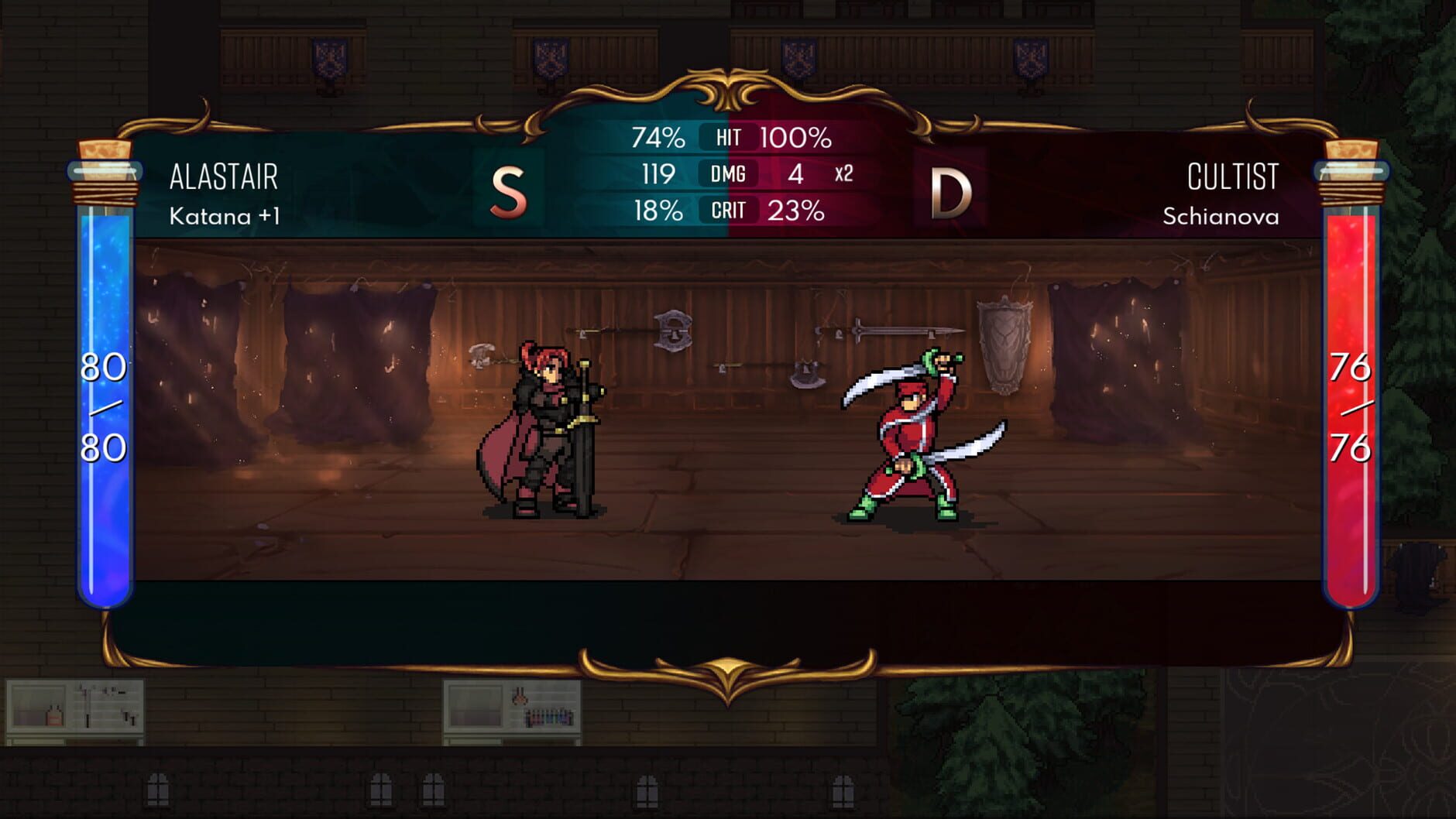 Screenshot for Dark Deity: Suns Out, Swords Out