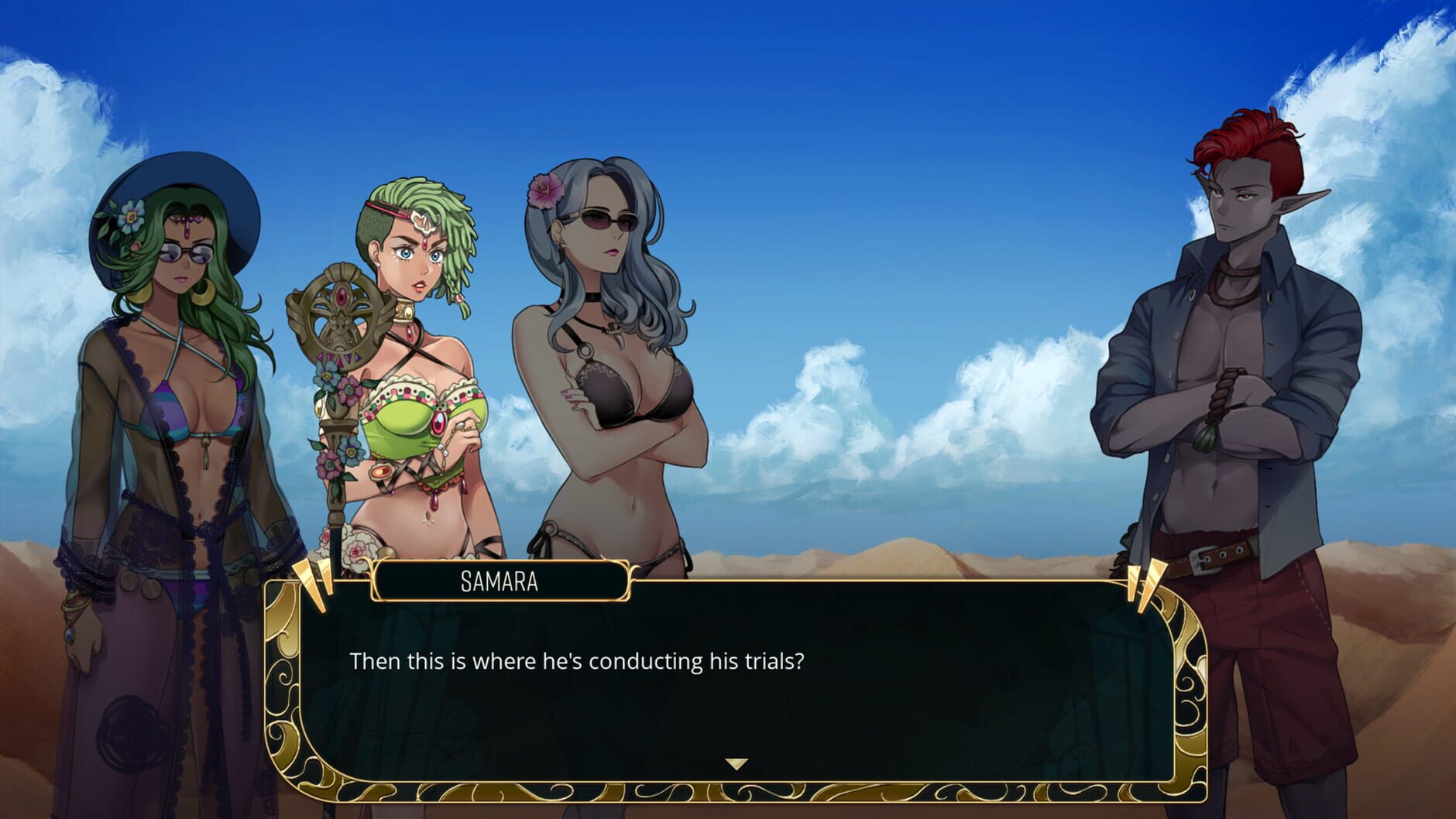 Screenshot for Dark Deity: Suns Out, Swords Out