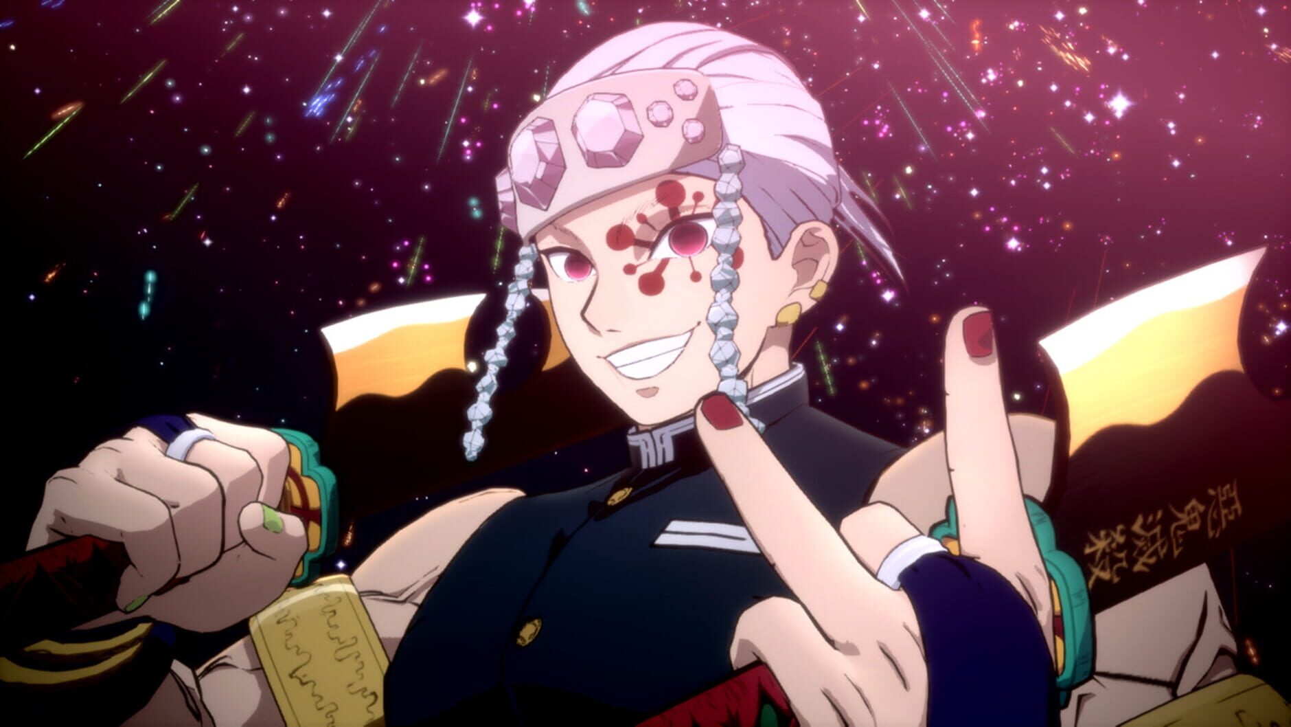 Screenshot for Demon Slayer -Kimetsu no Yaiba- The Hinokami Chronicles: Tengen Uzui Character Pack