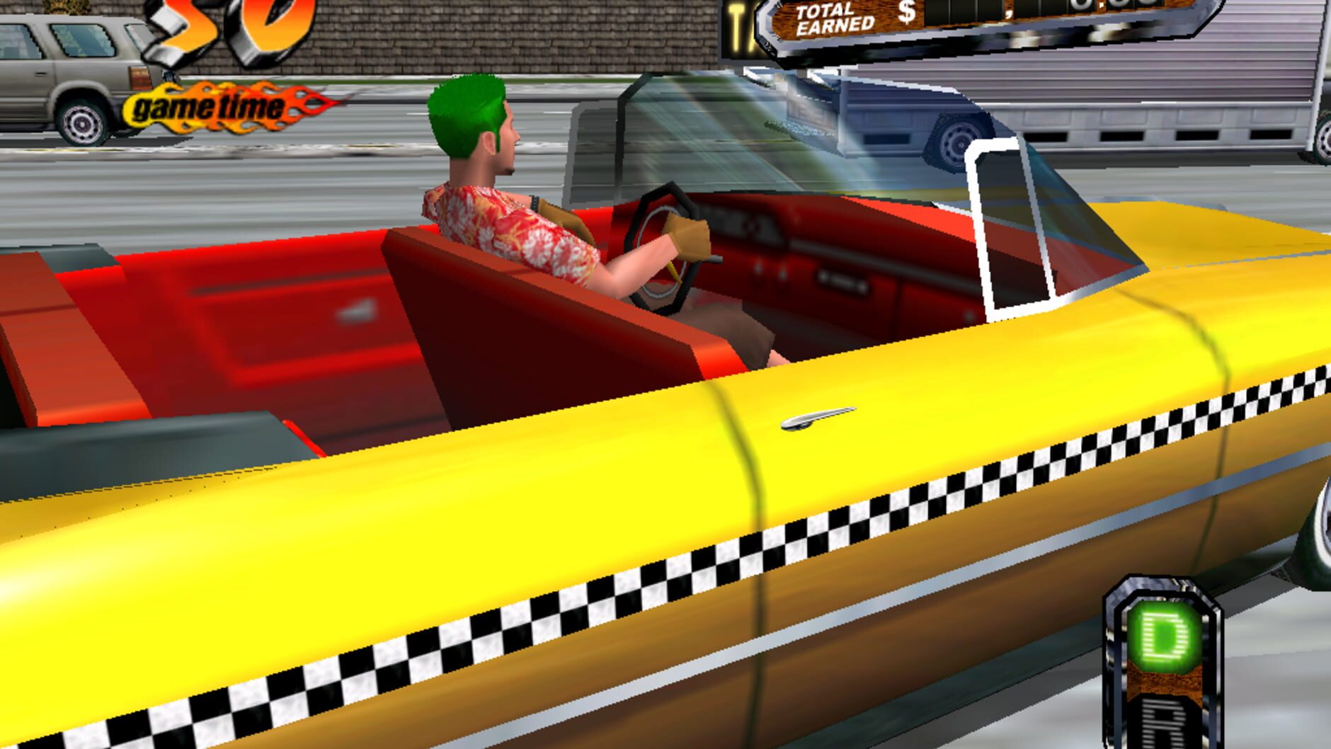 Screenshot for Crazy Taxi 3: High Roller