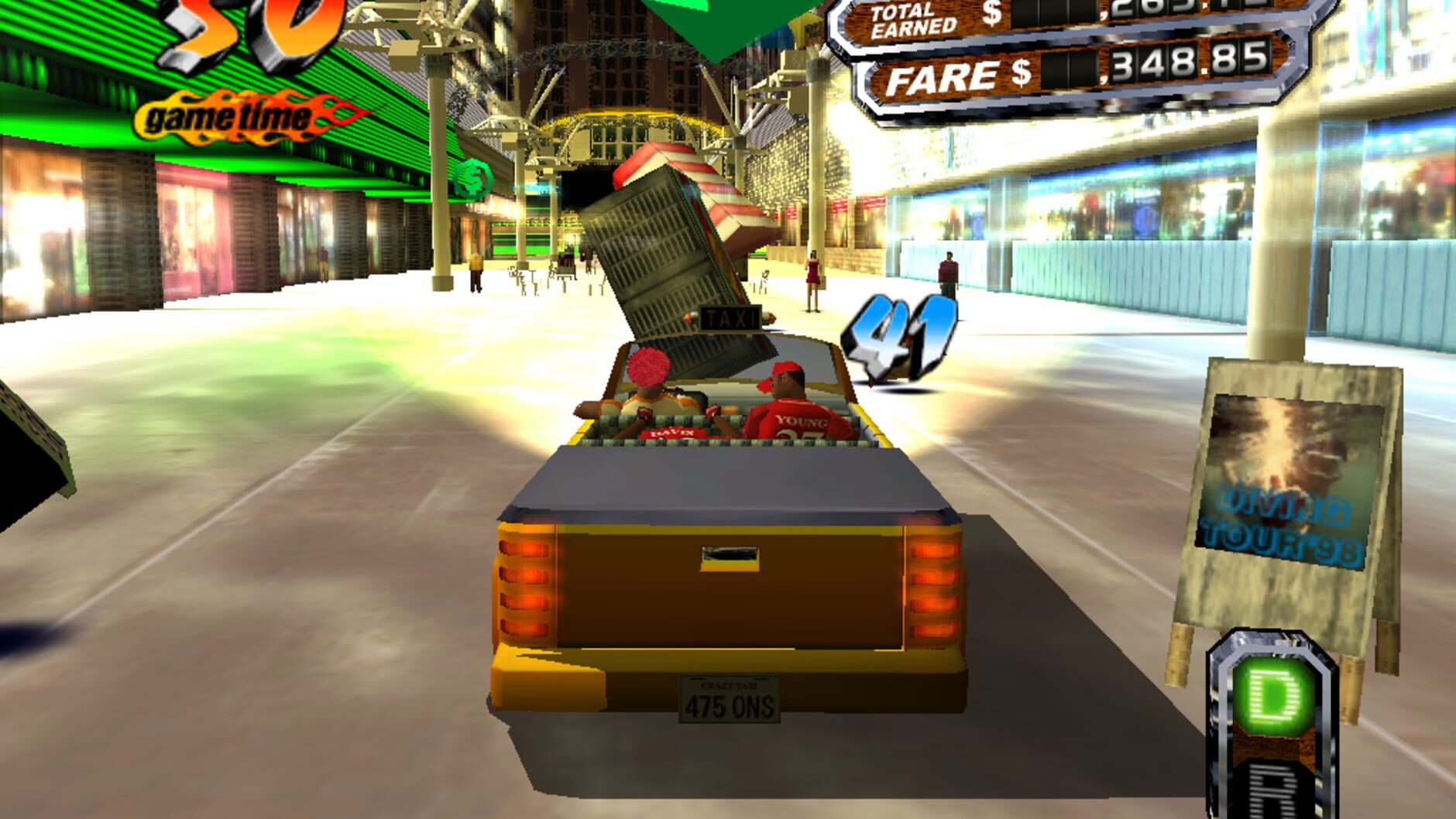 Screenshot for Crazy Taxi 3: High Roller