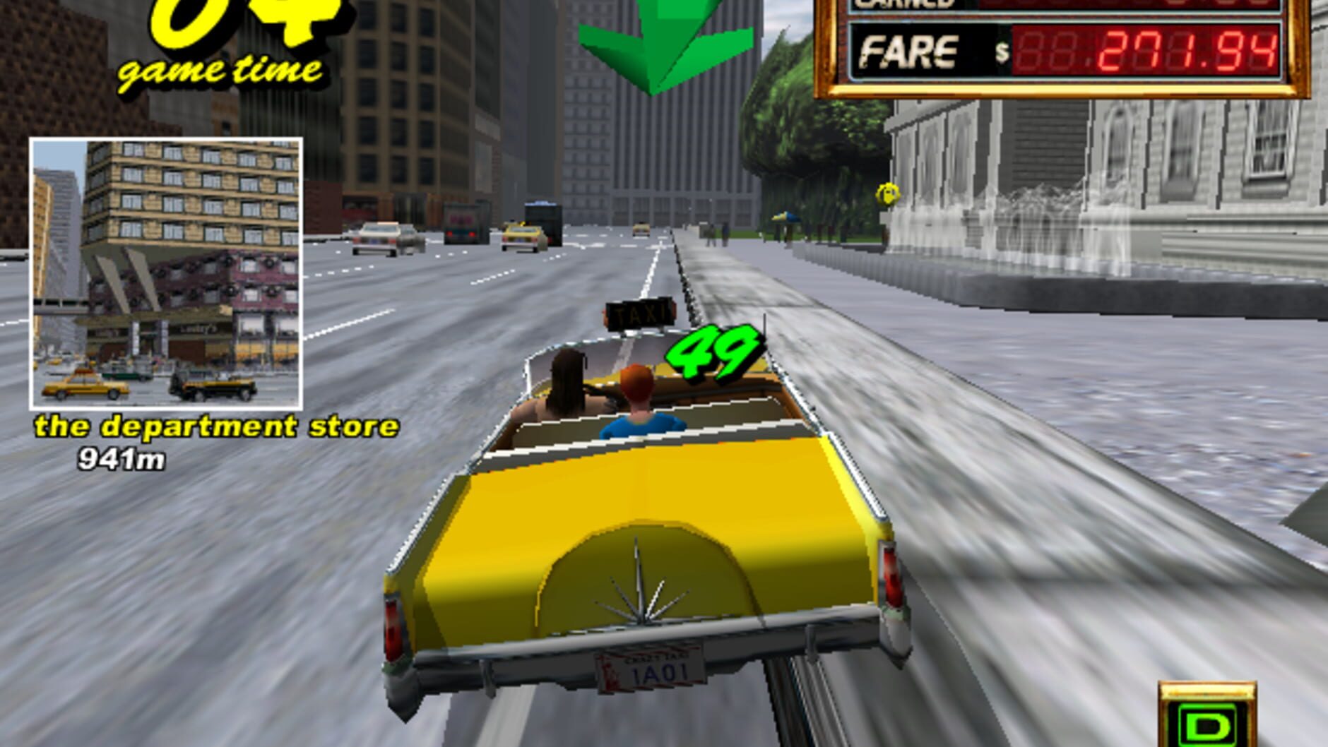 Screenshot for Crazy Taxi 2