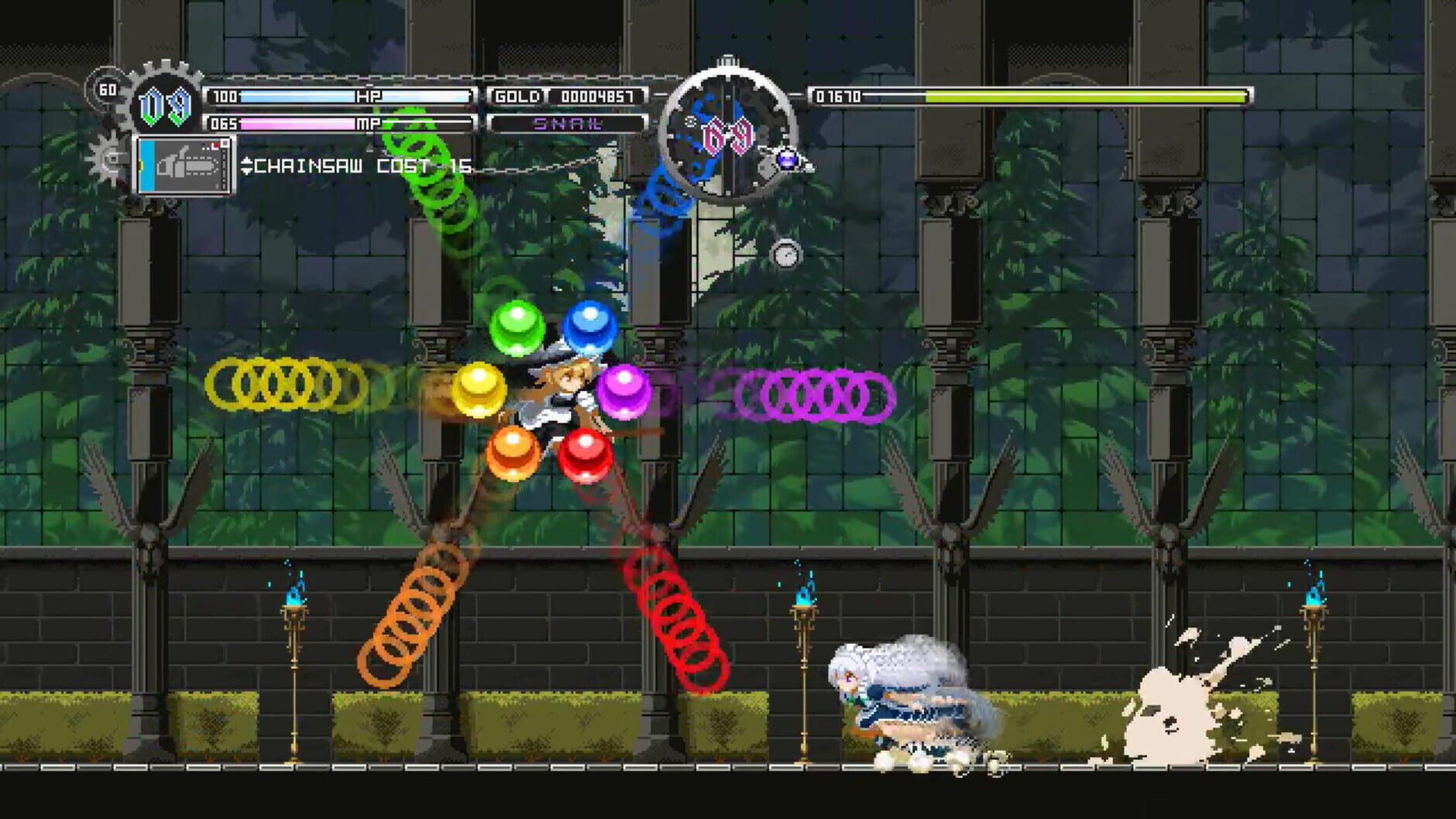 Screenshot for Touhou Luna Nights