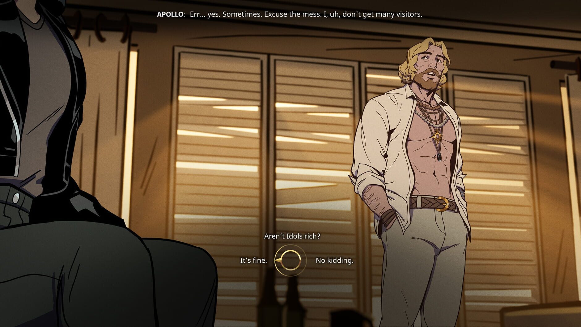 Screenshot for Stray Gods: The Roleplaying Musical