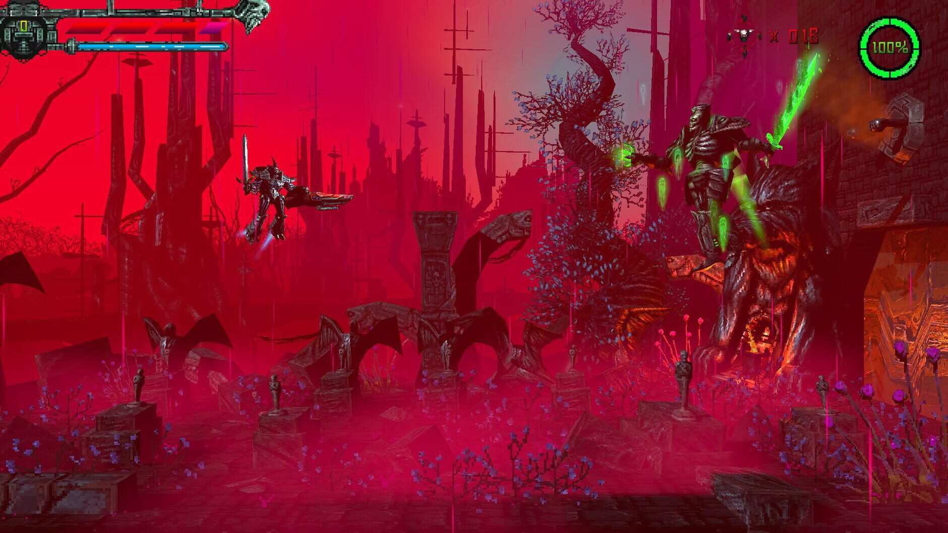 Screenshot for Valfaris: Mecha Therion
