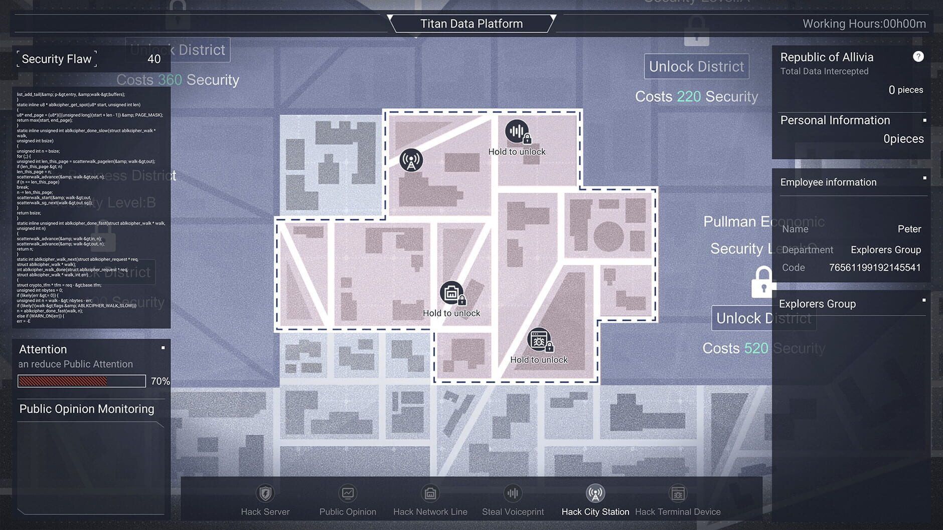Screenshot for Cyber Manhunt: A Company Man of Titan