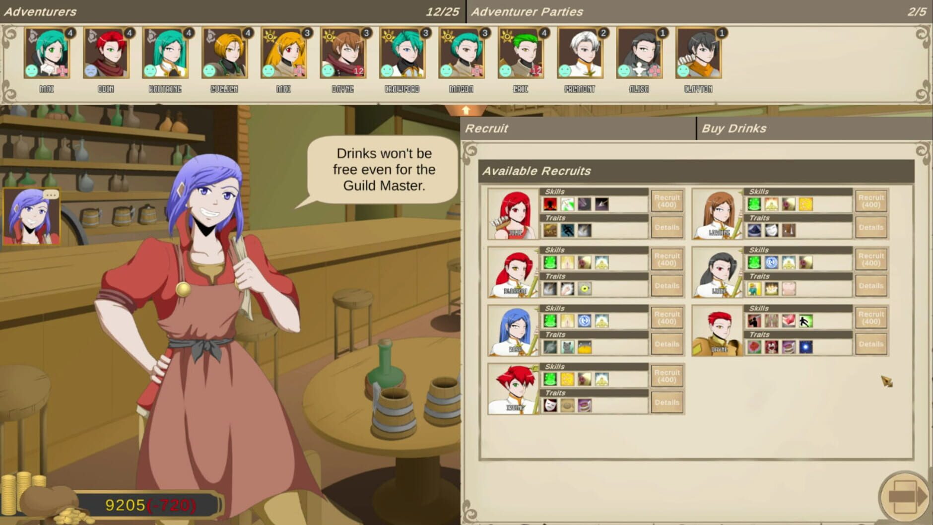 Screenshot for Our Adventurer Guild