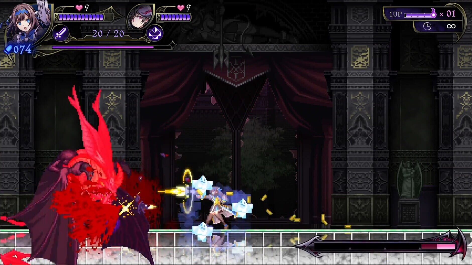 Screenshot for Gal Guardians: Demon Purge