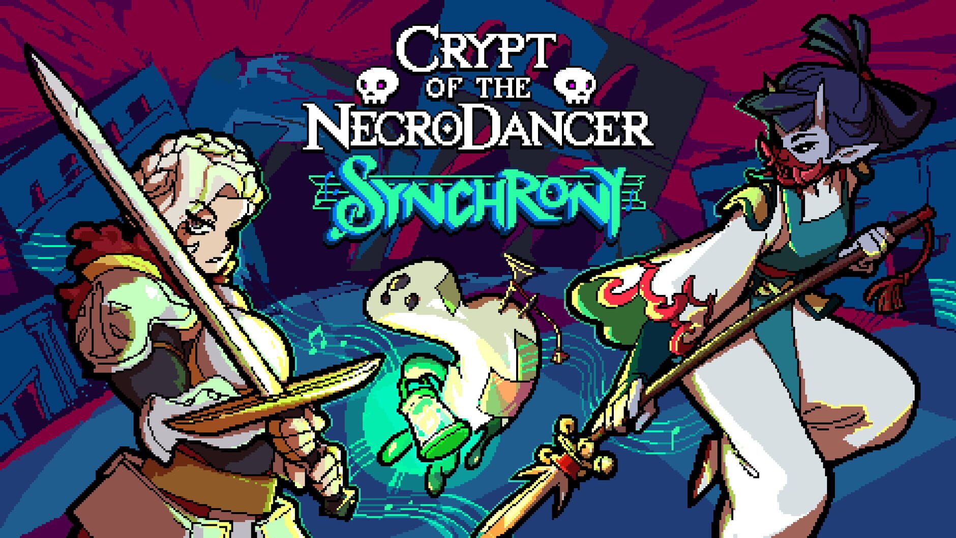 Screenshot for Crypt of the NecroDancer: Synchrony