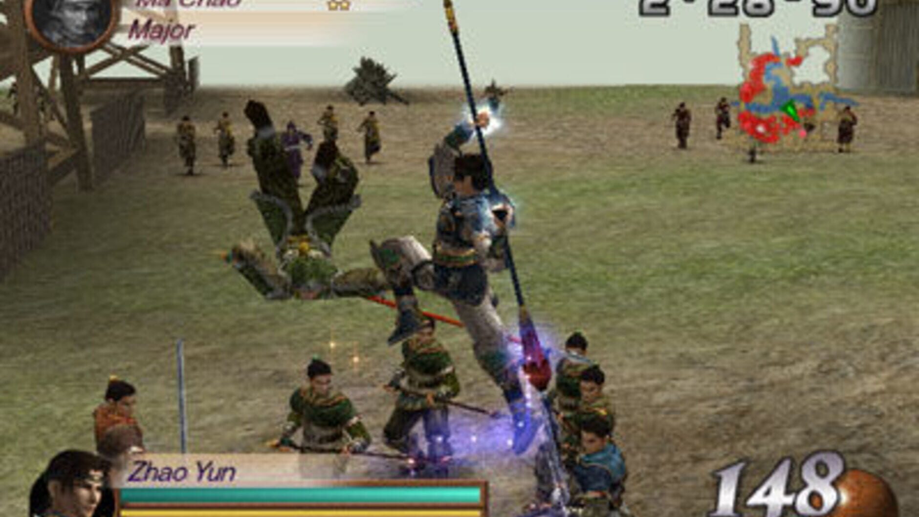 Screenshot for Dynasty Warriors 3: Xtreme Legends