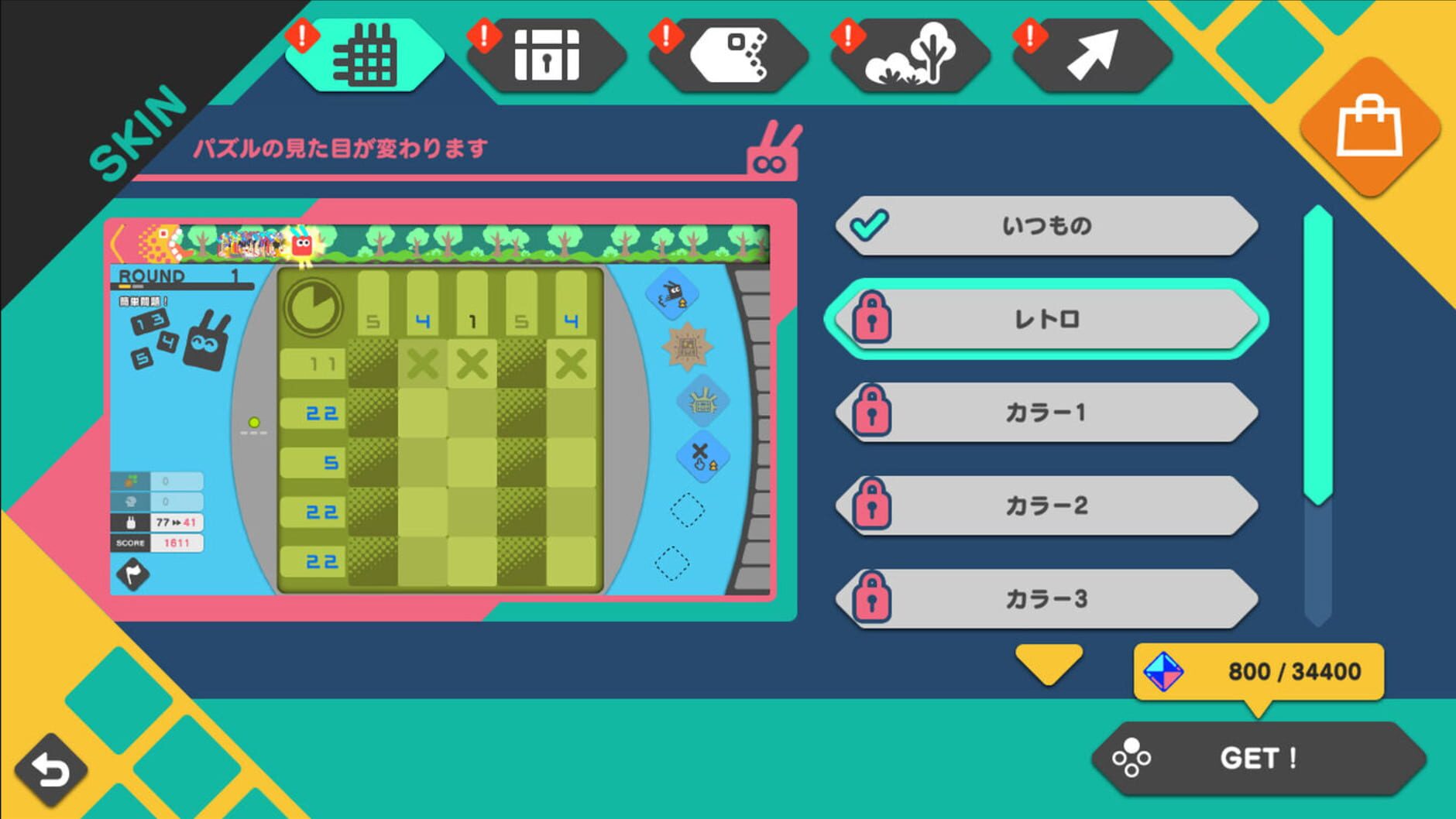 Screenshot for Picross X: Picbits vs. Uzboross