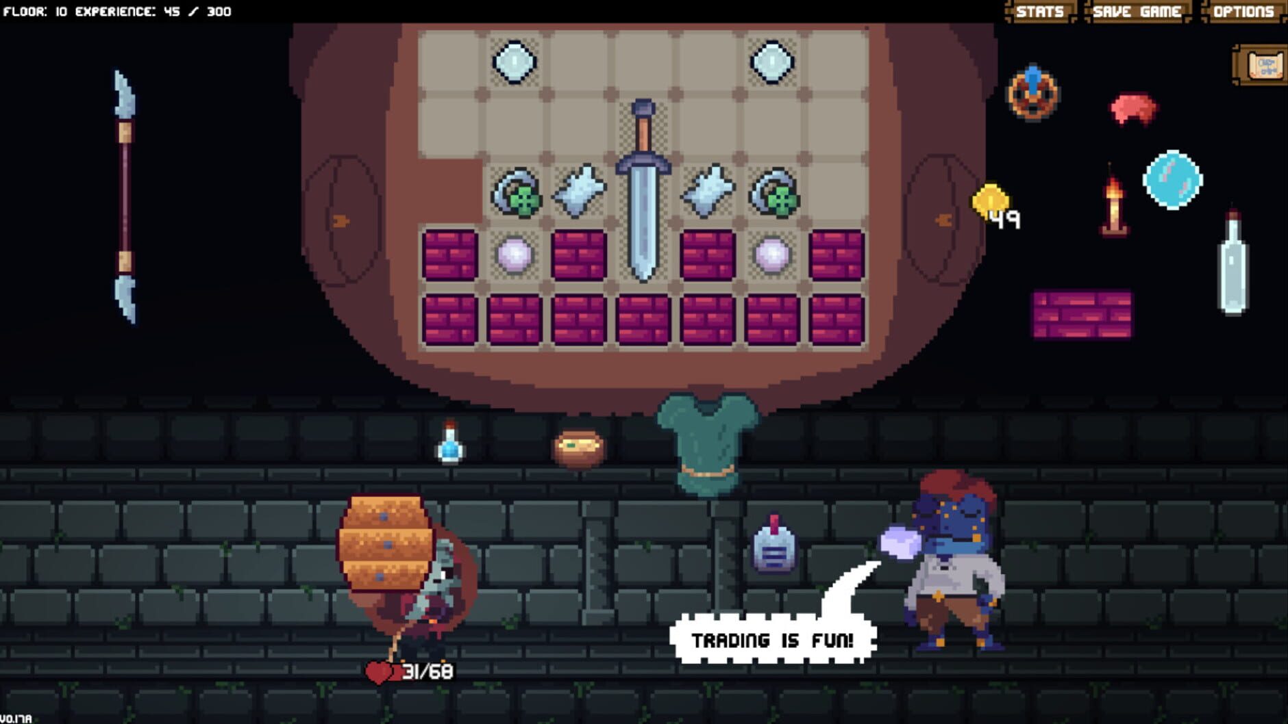 Screenshot for Backpack Hero