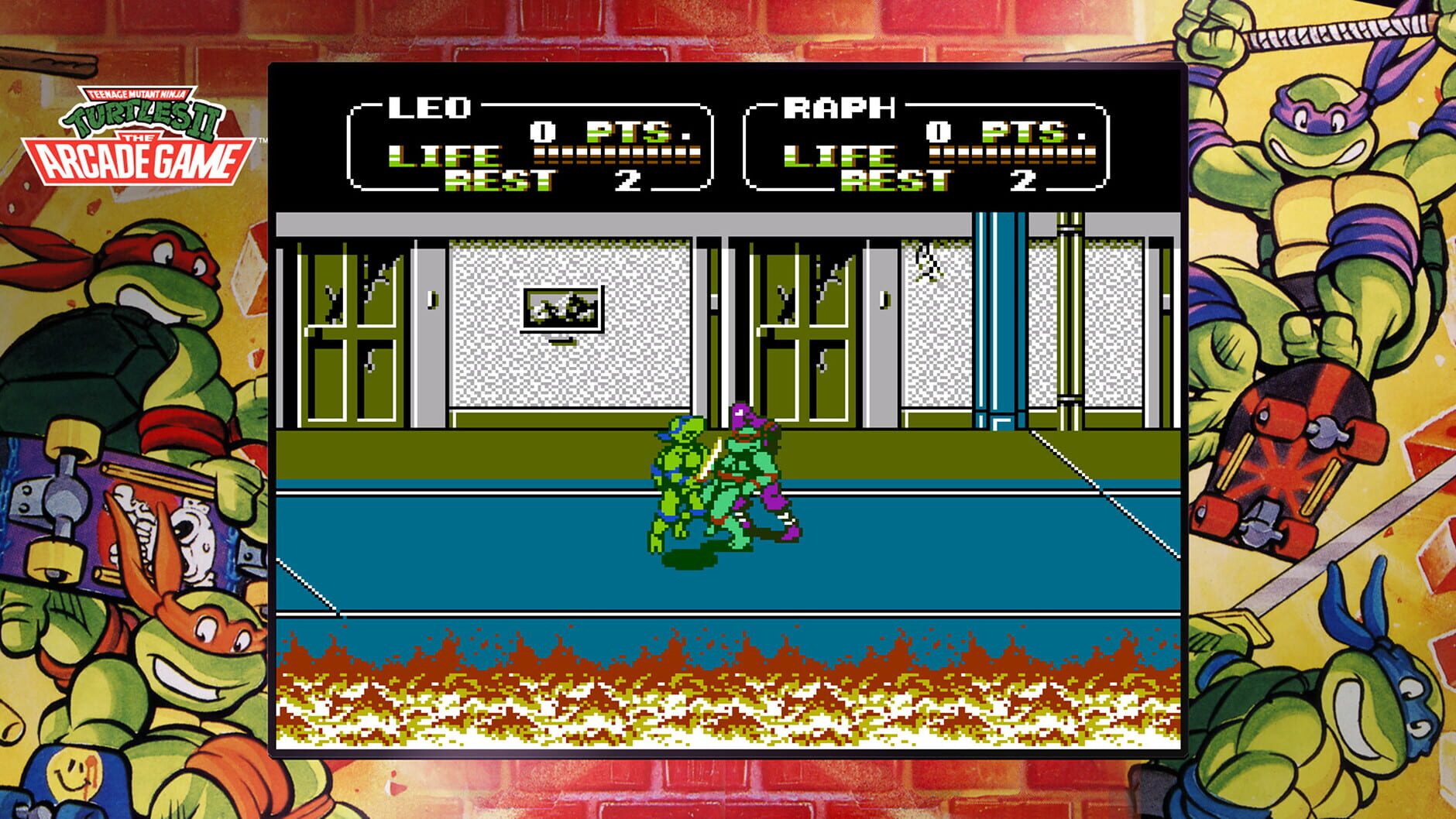 Screenshot for Teenage Mutant Ninja Turtles: The Cowabunga Collection
