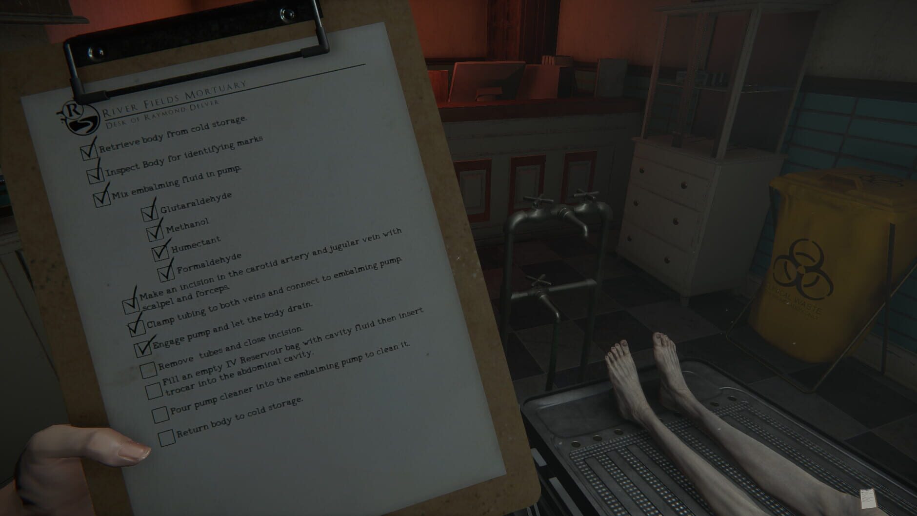 Screenshot for The Mortuary Assistant
