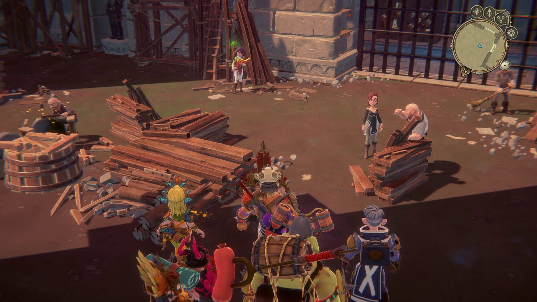 Screenshot for The Dungeon of Naheulbeuk: The Amulet of Chaos - Back to the Futon
