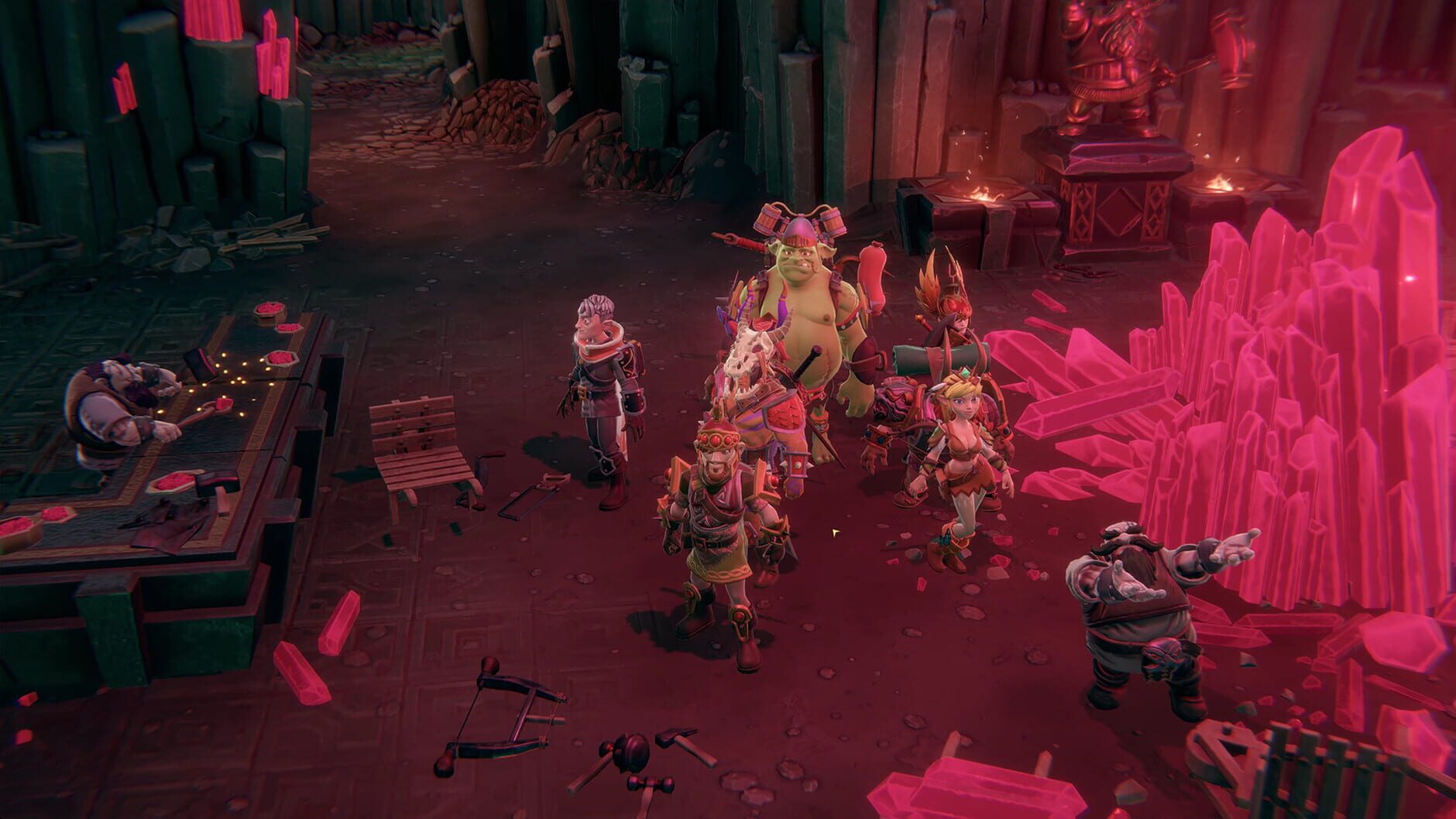 Screenshot for The Dungeon of Naheulbeuk: The Amulet of Chaos - Back to the Futon