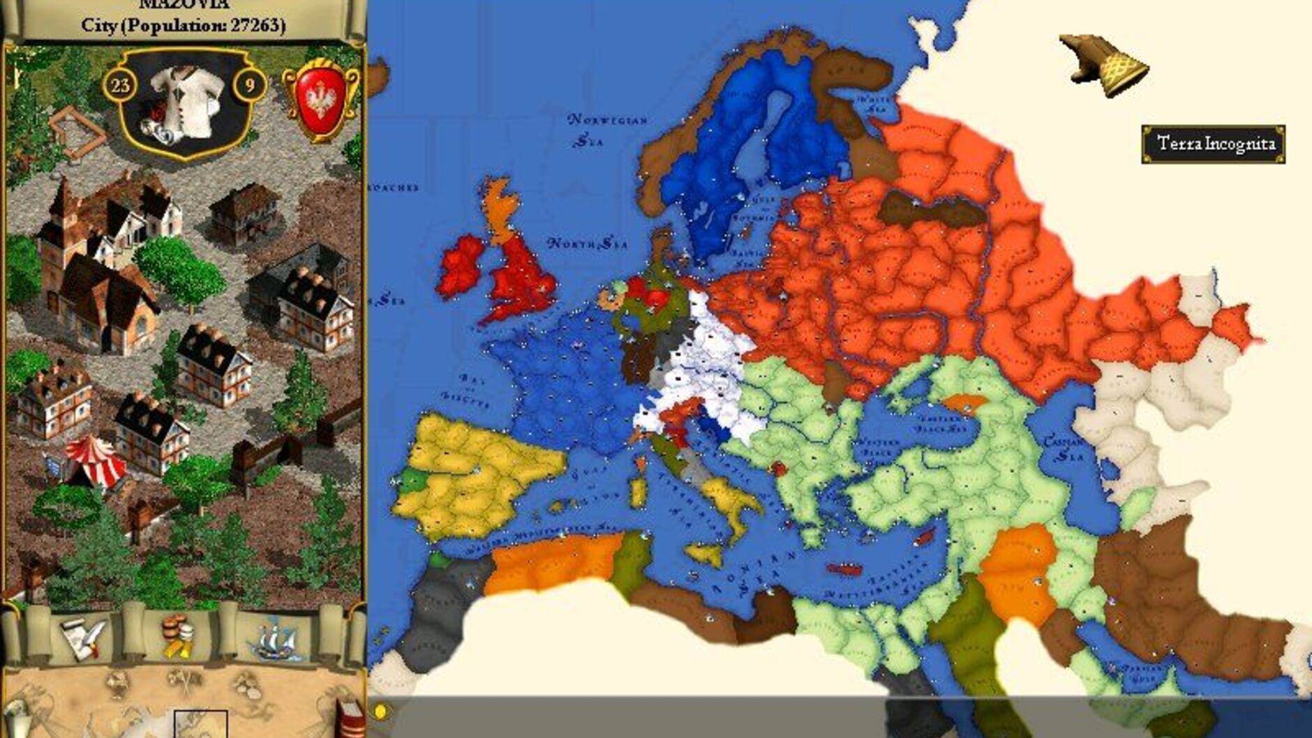 Screenshot for Europa Universalis